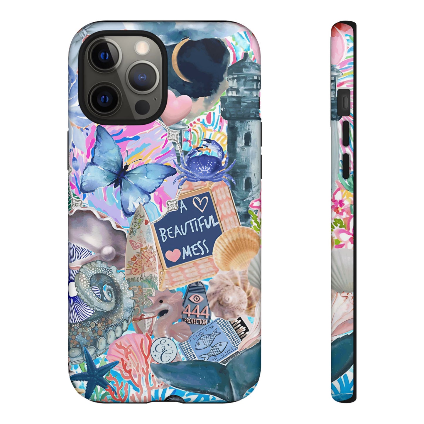 Beautiful Mess Collage Tough Phone Case