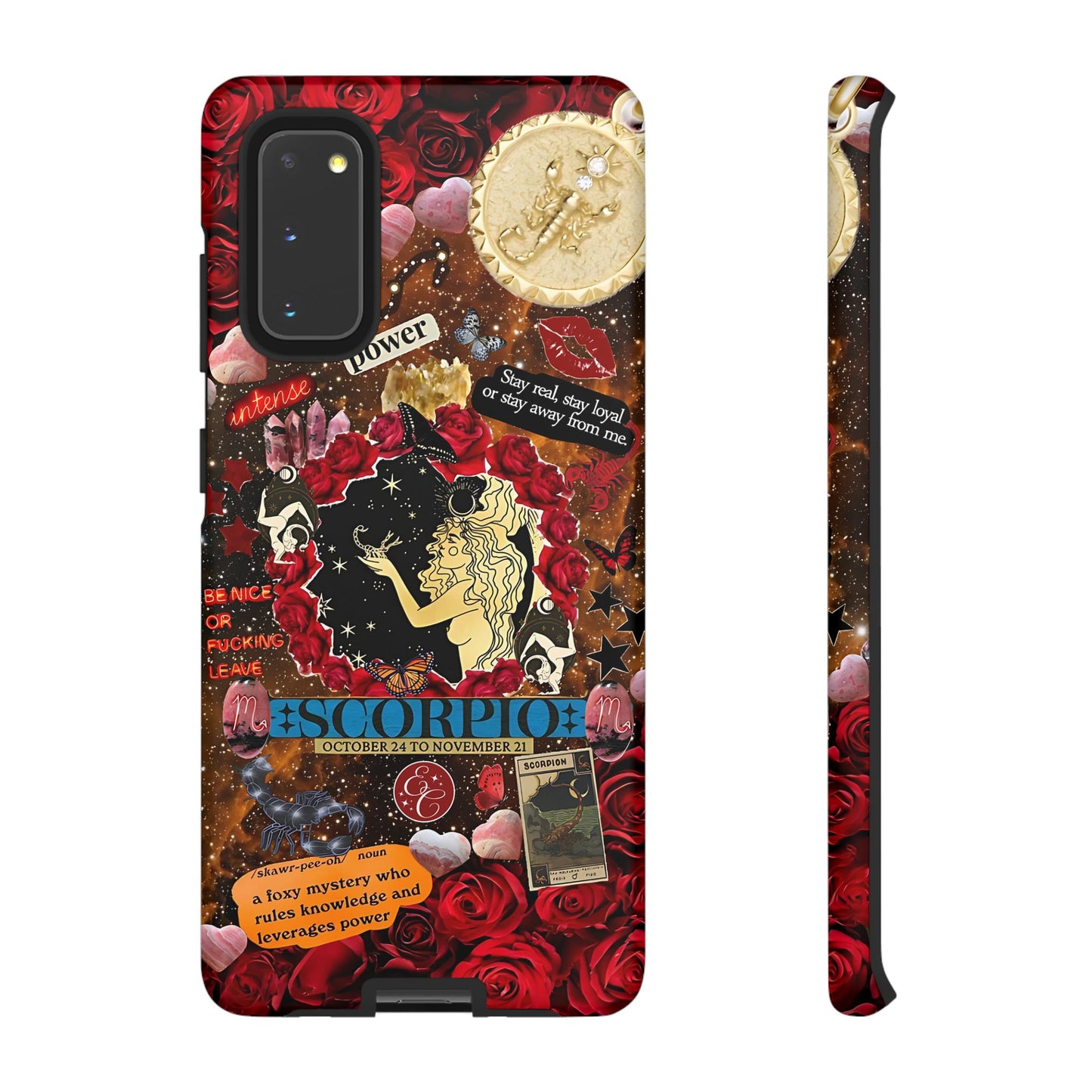 Scorpio Zodiac Star Sign Tough Phone Case