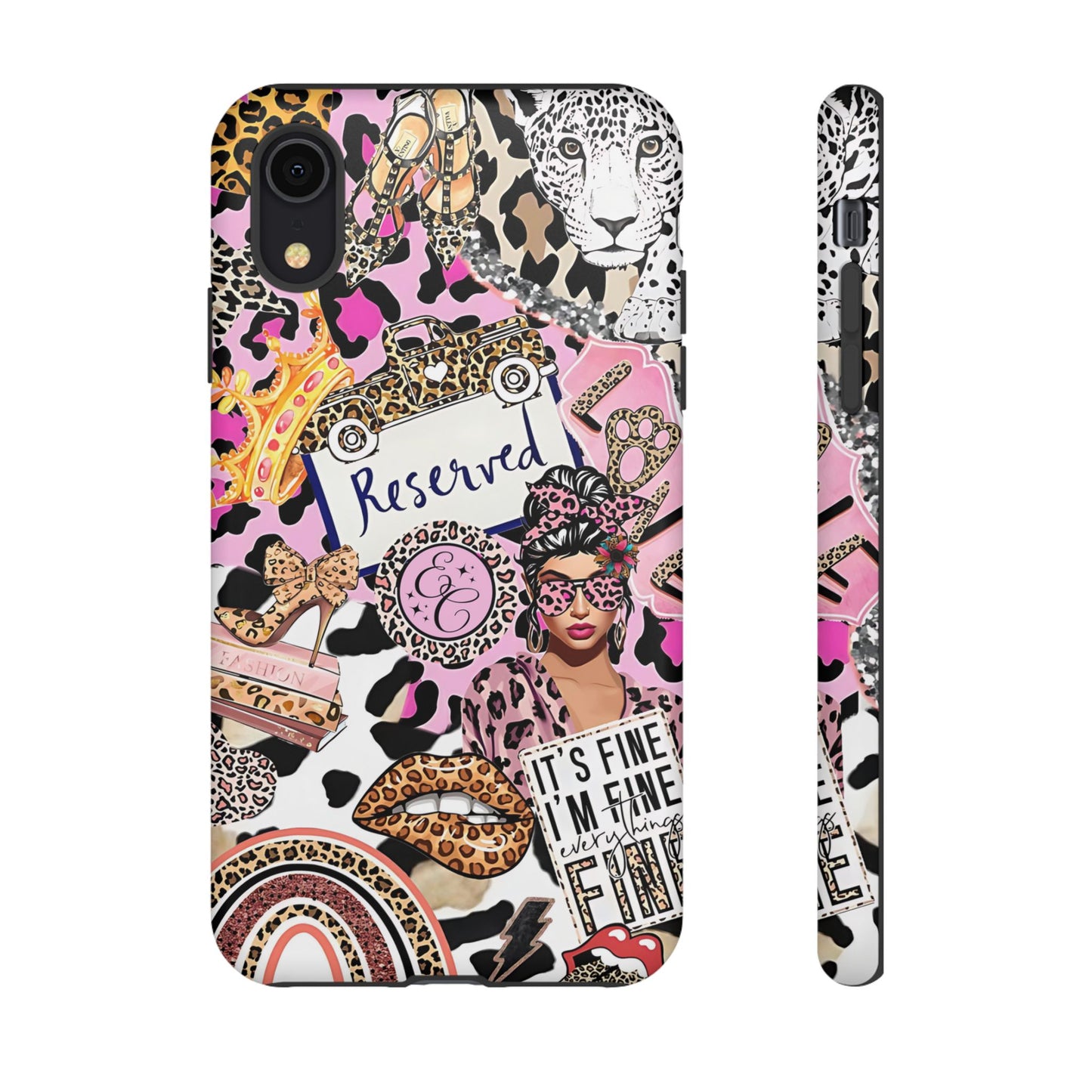 Leopard Wild Glamour Tough Phone Case
