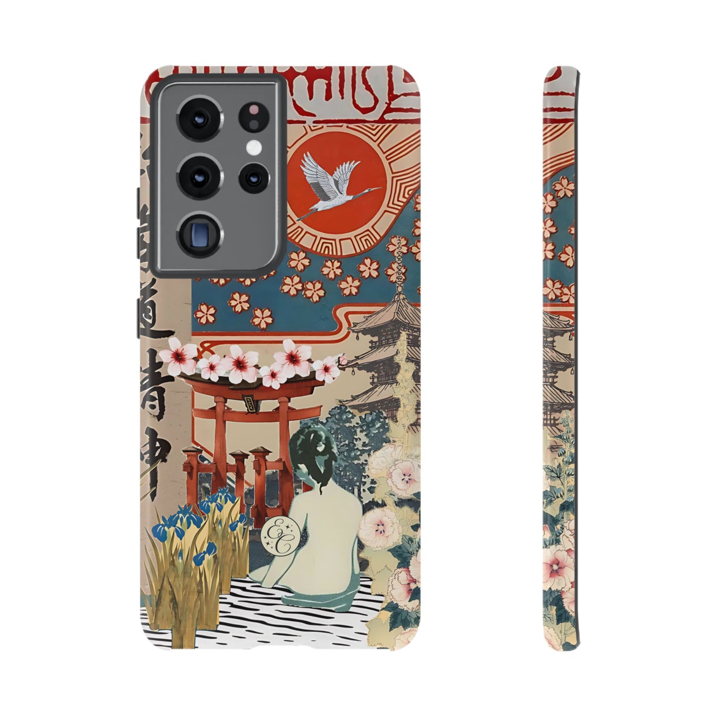 Japanese Style Art Tough Phone Case