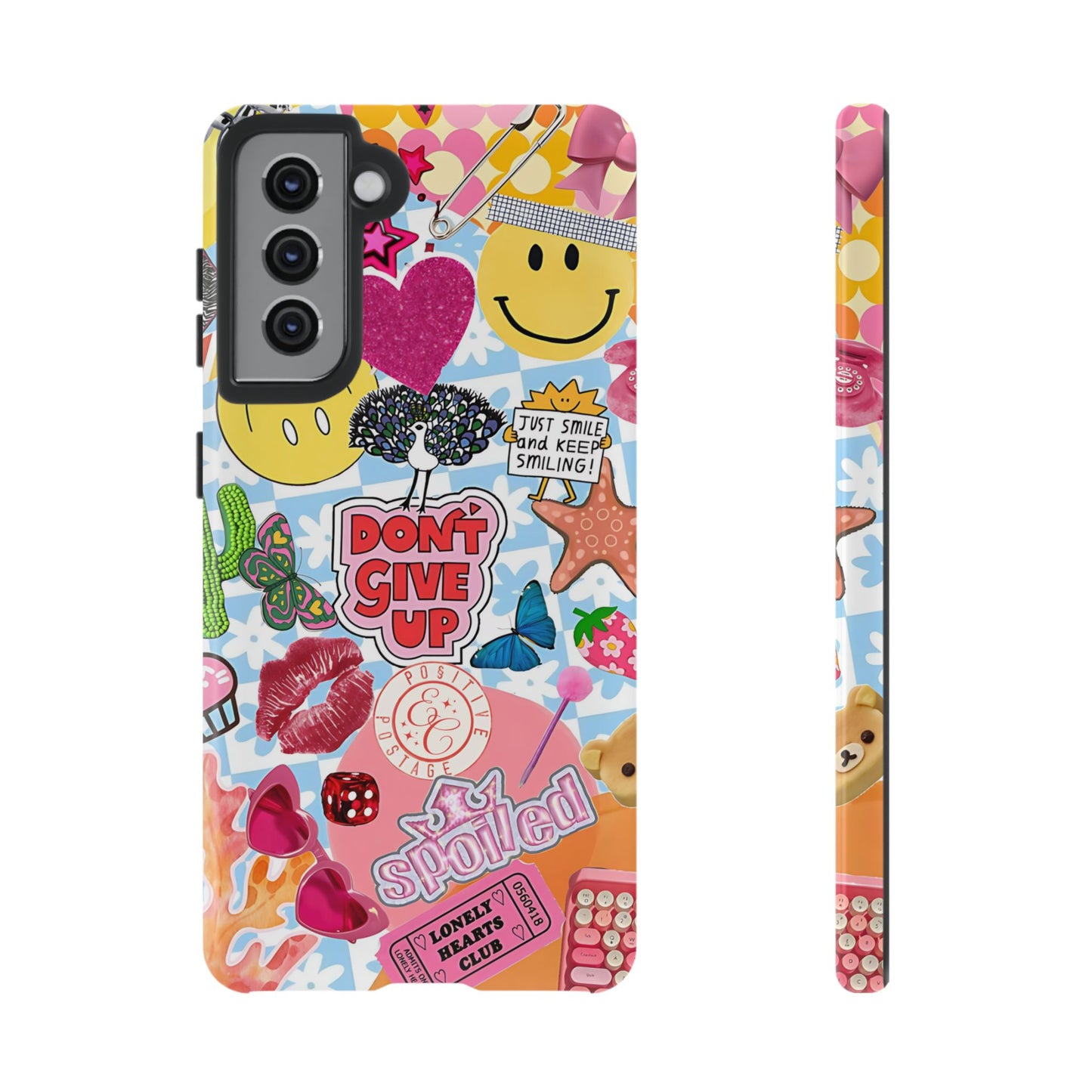 Pop Art Collage Tough Phone Case