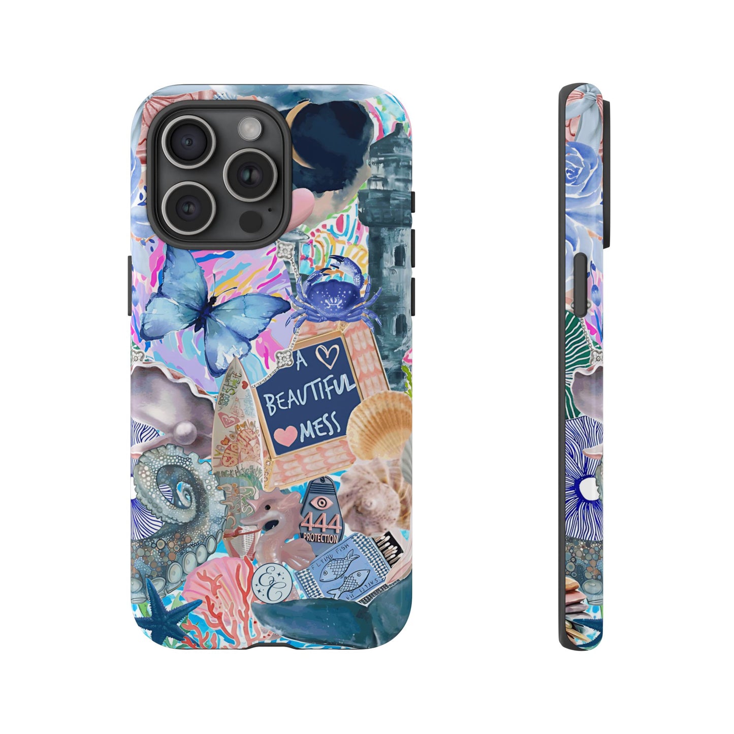 Beautiful Mess Collage Tough Phone Case
