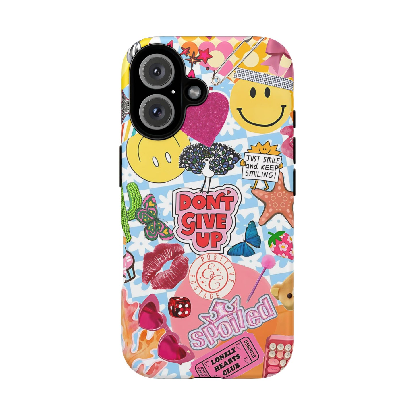 Pop Art Collage Tough Phone Case