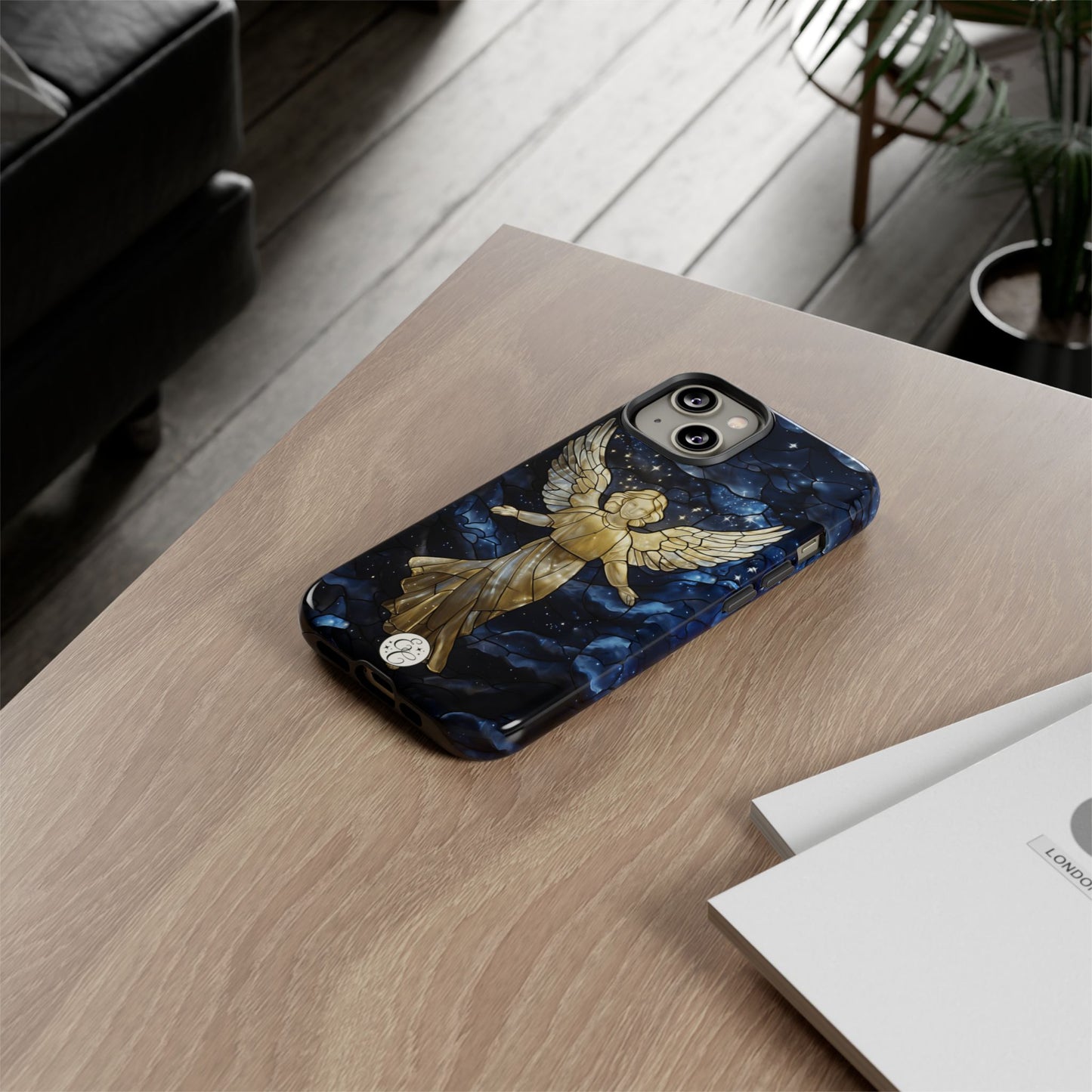 Guardian Angel Stained Glass Tough Phone Case