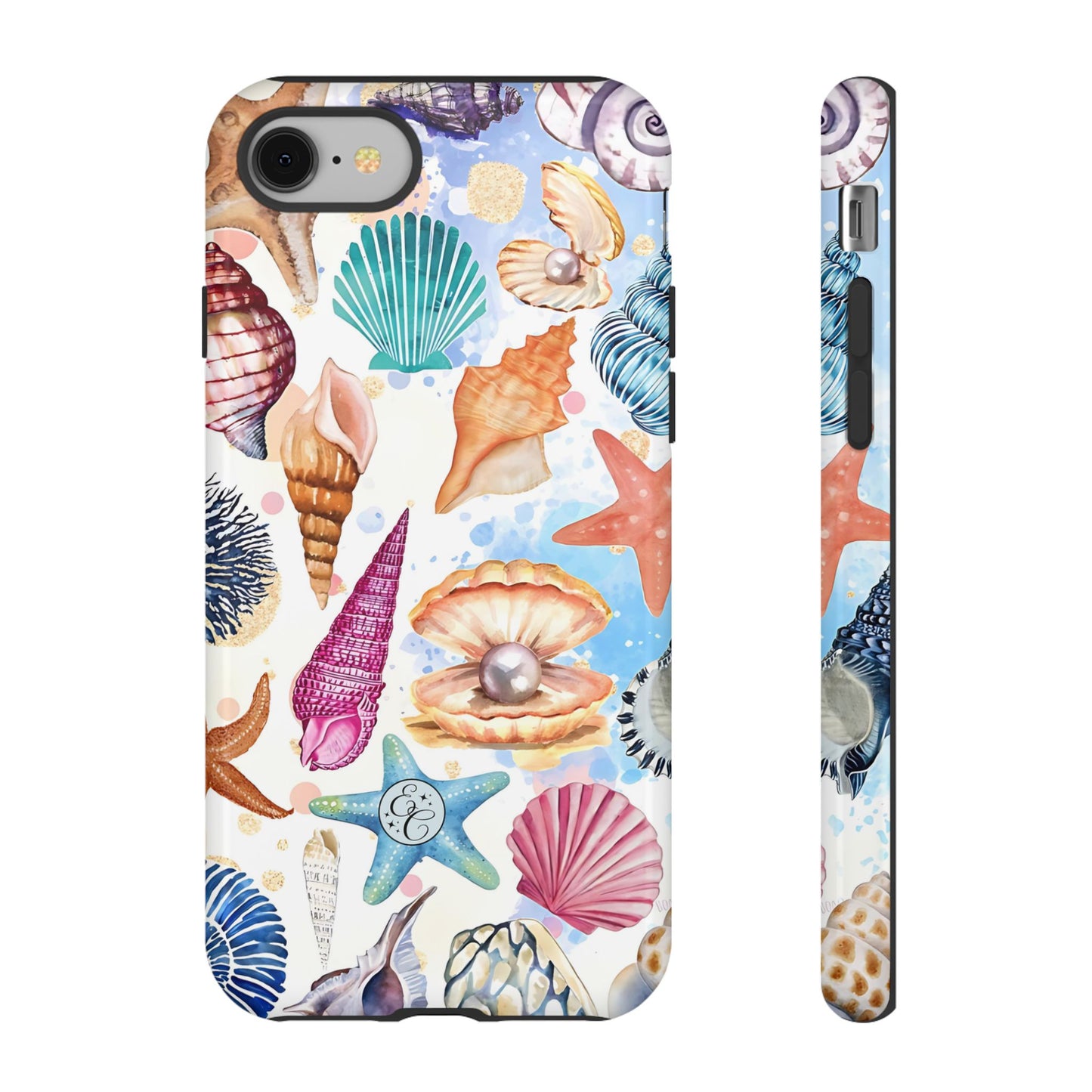 Colorful Sea Shells Tough Phone Case