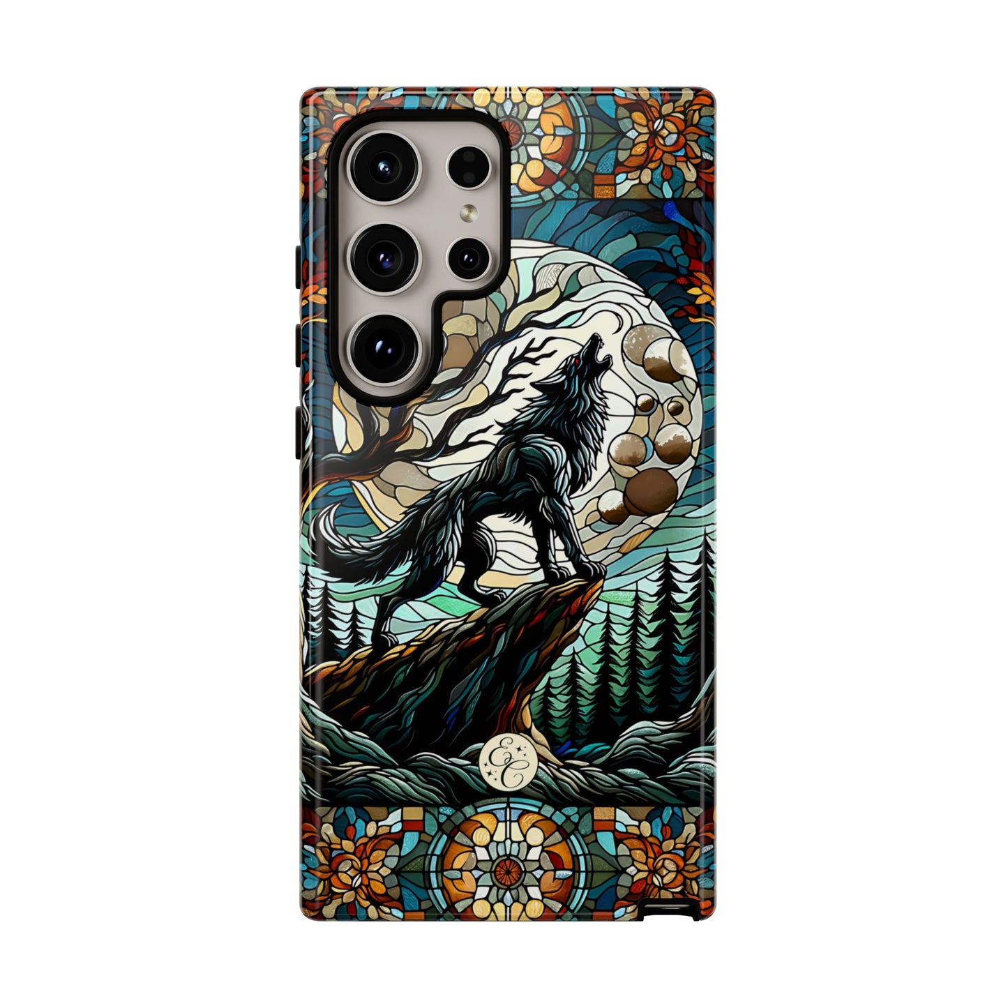 Howling Wolf Tough Phone Case