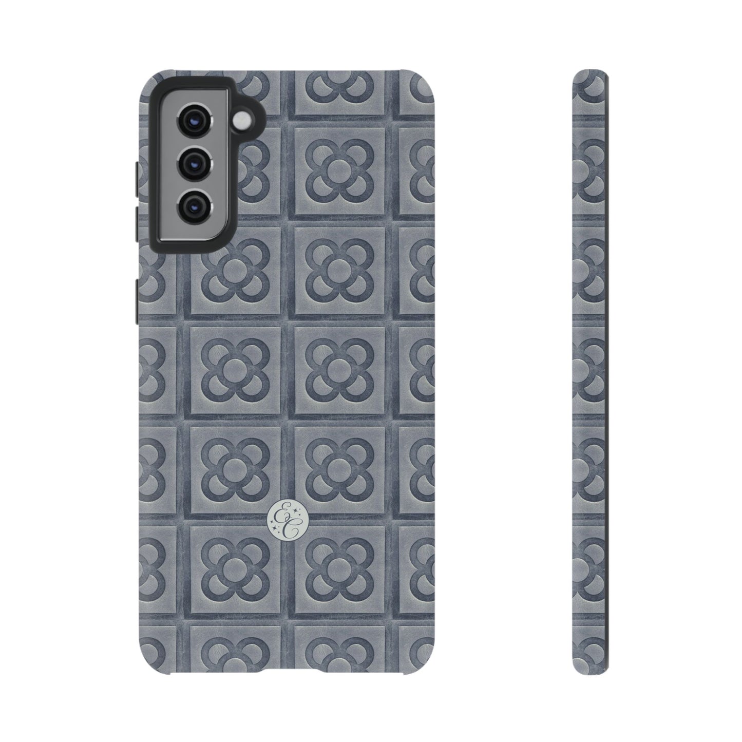 Barcelona Panot Floral Pattern Tough Phone Case