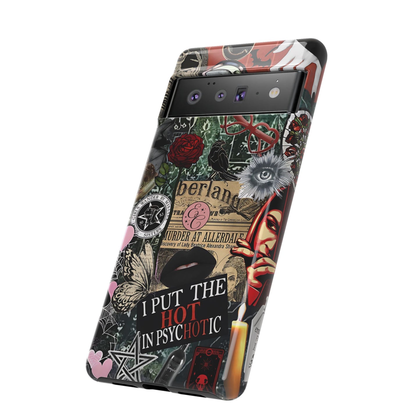 Gothic Collage Tough Phone Case