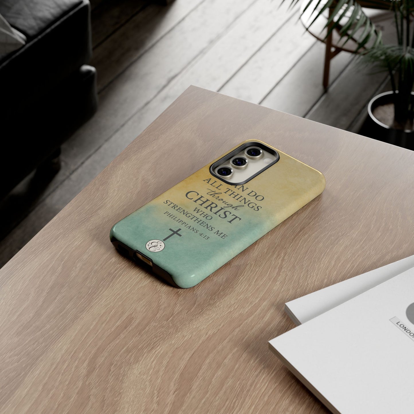Philippians 4:13 Tough Phone Case