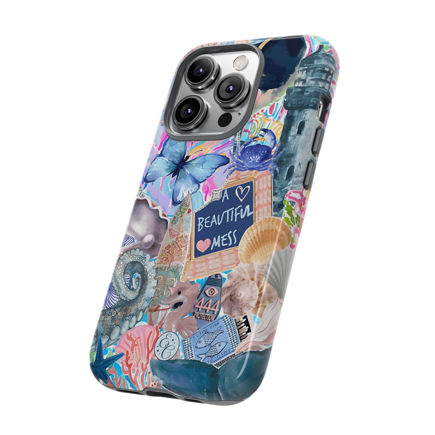 Beautiful Mess Collage Tough Phone Case
