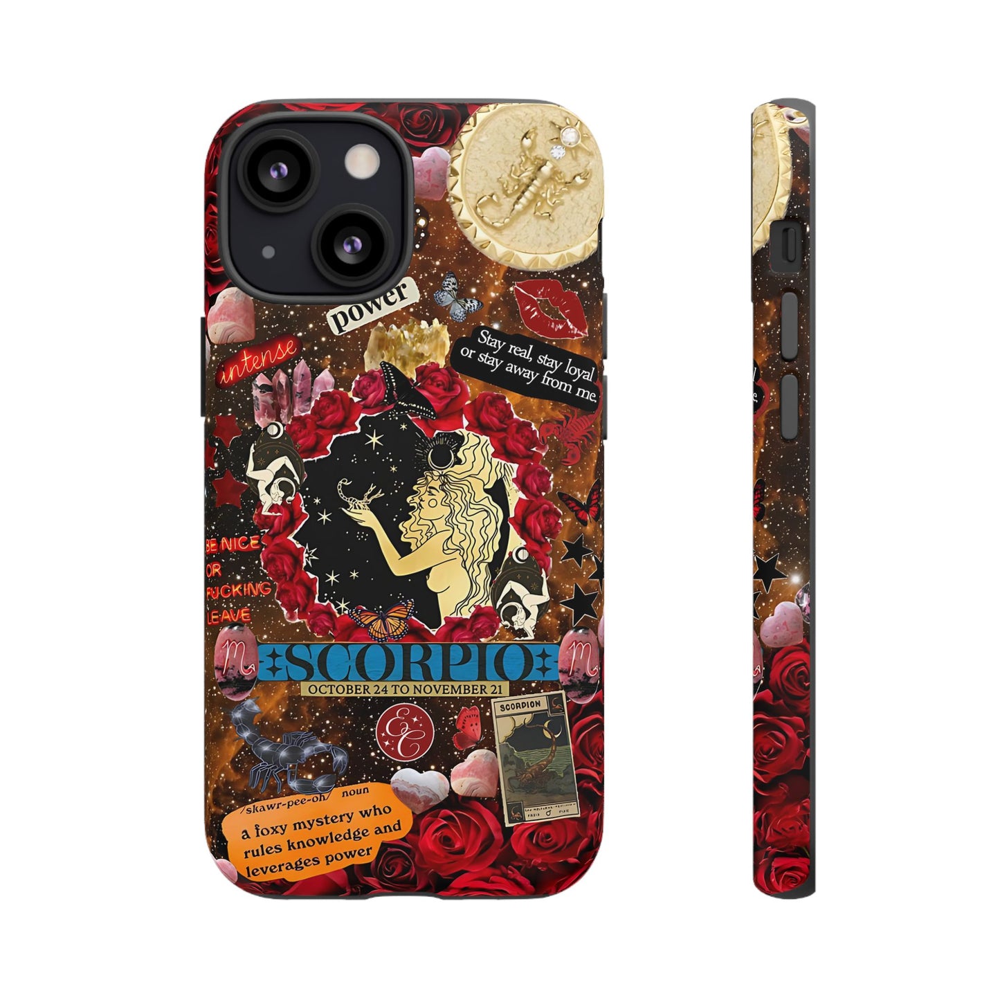Scorpio Zodiac Star Sign Tough Phone Case