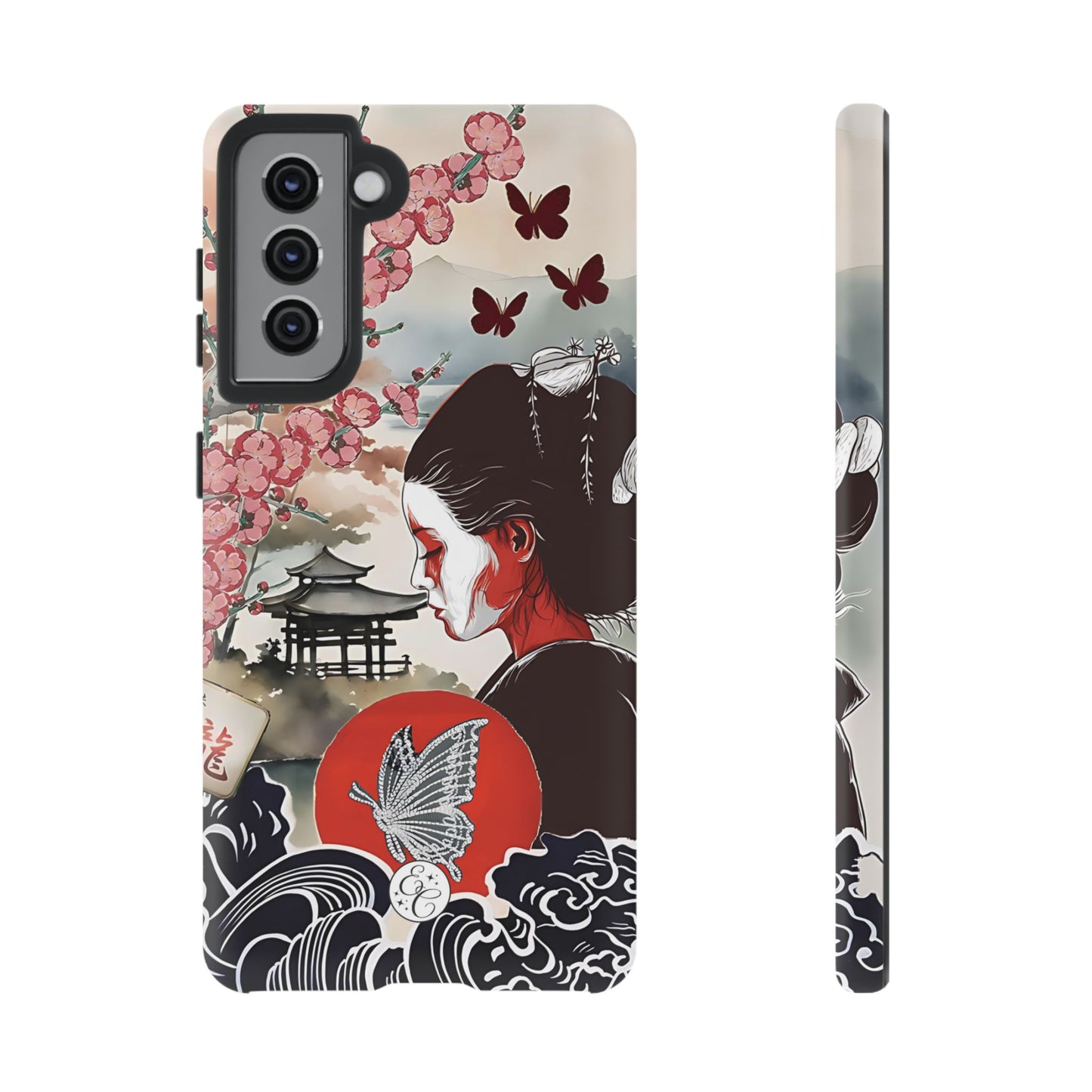 Japanese Geisha Tough Phone Case