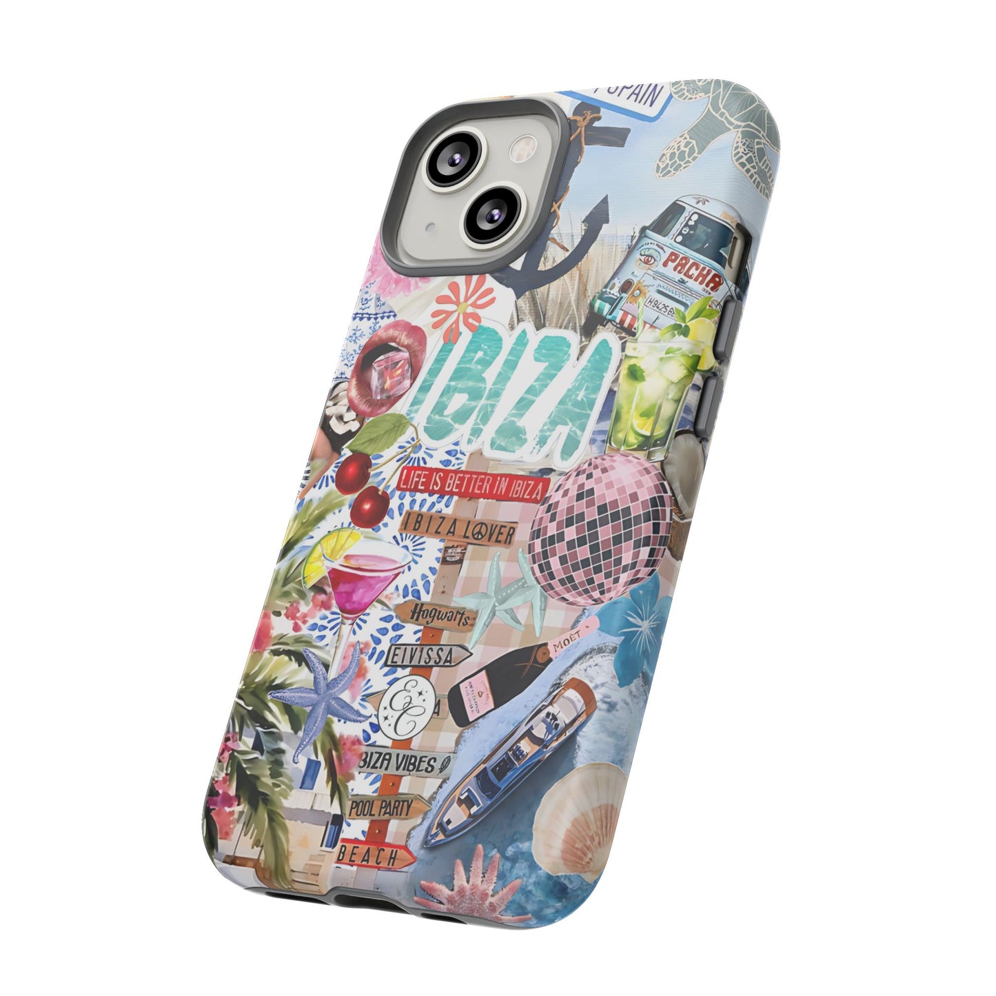 Ibiza Summer Vibes Collage Tough Phone Case