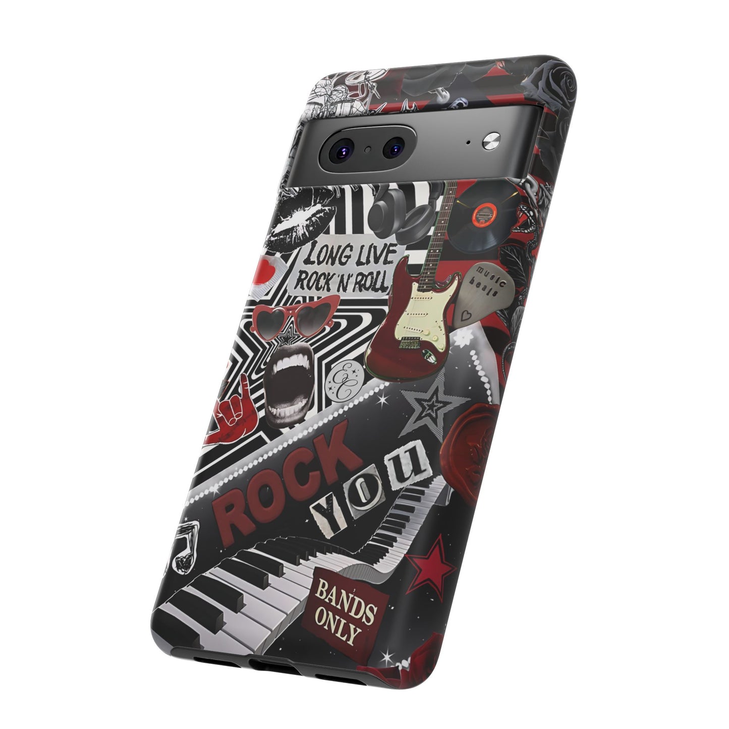 Rock and Roll Collage Tough Phone Case