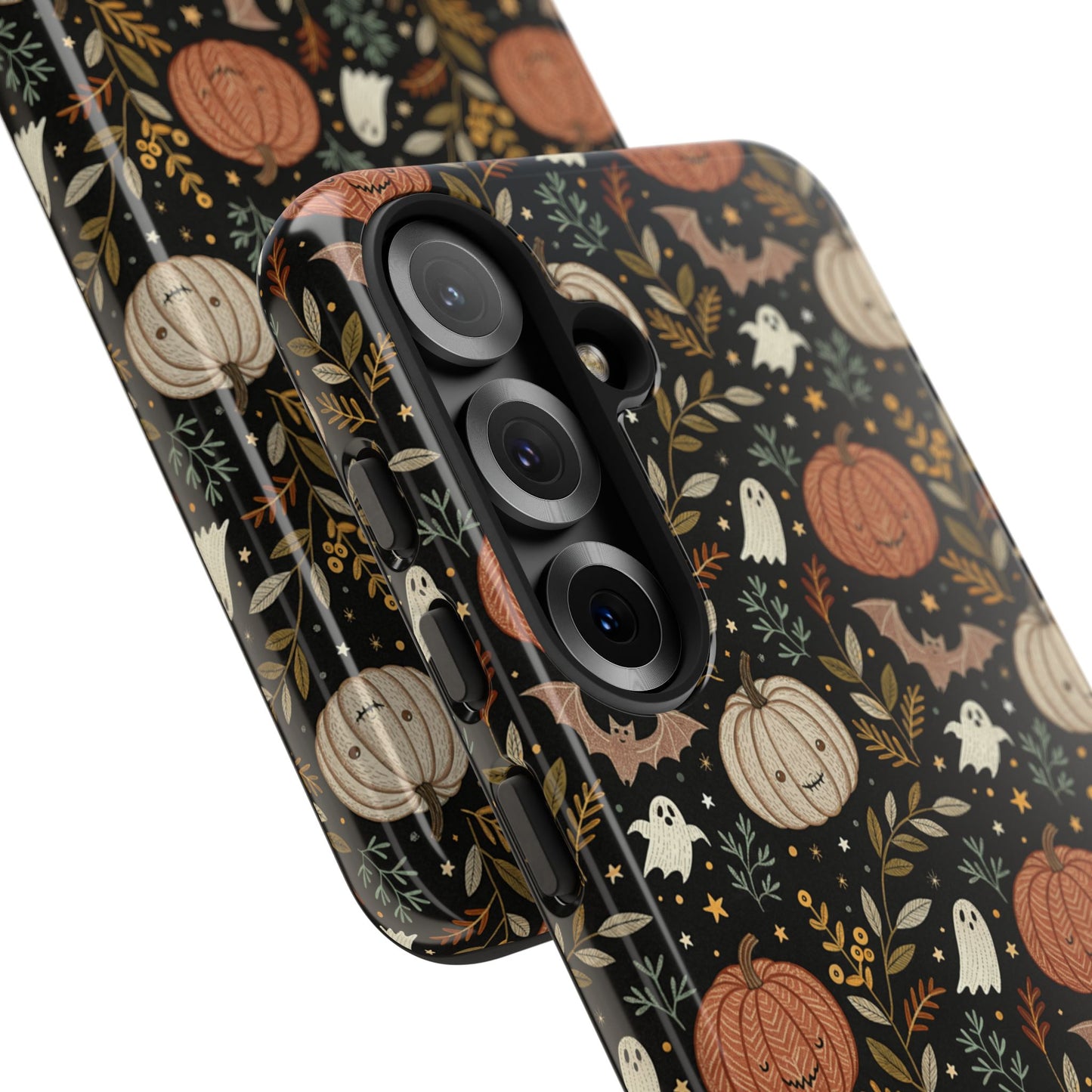 Spooky Halloween Boho Pattern Tough Phone Case