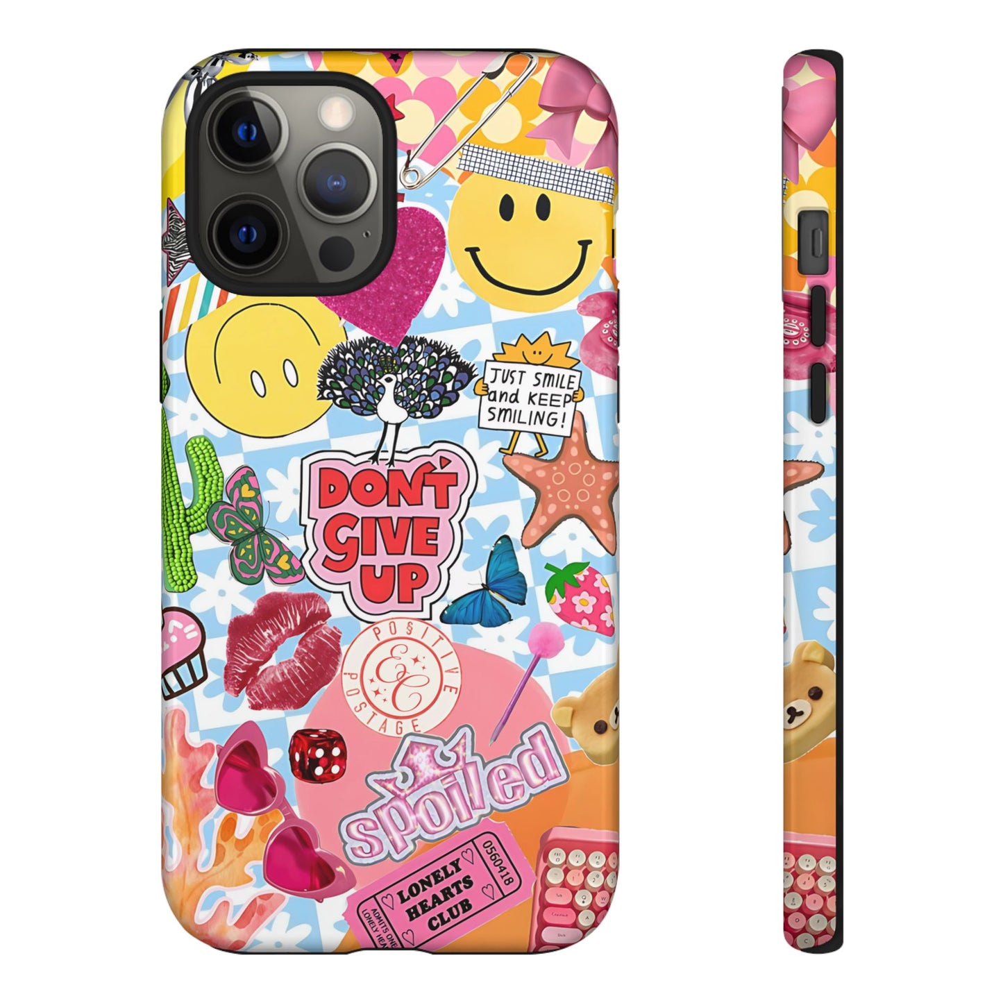 Pop Art Collage Tough Phone Case