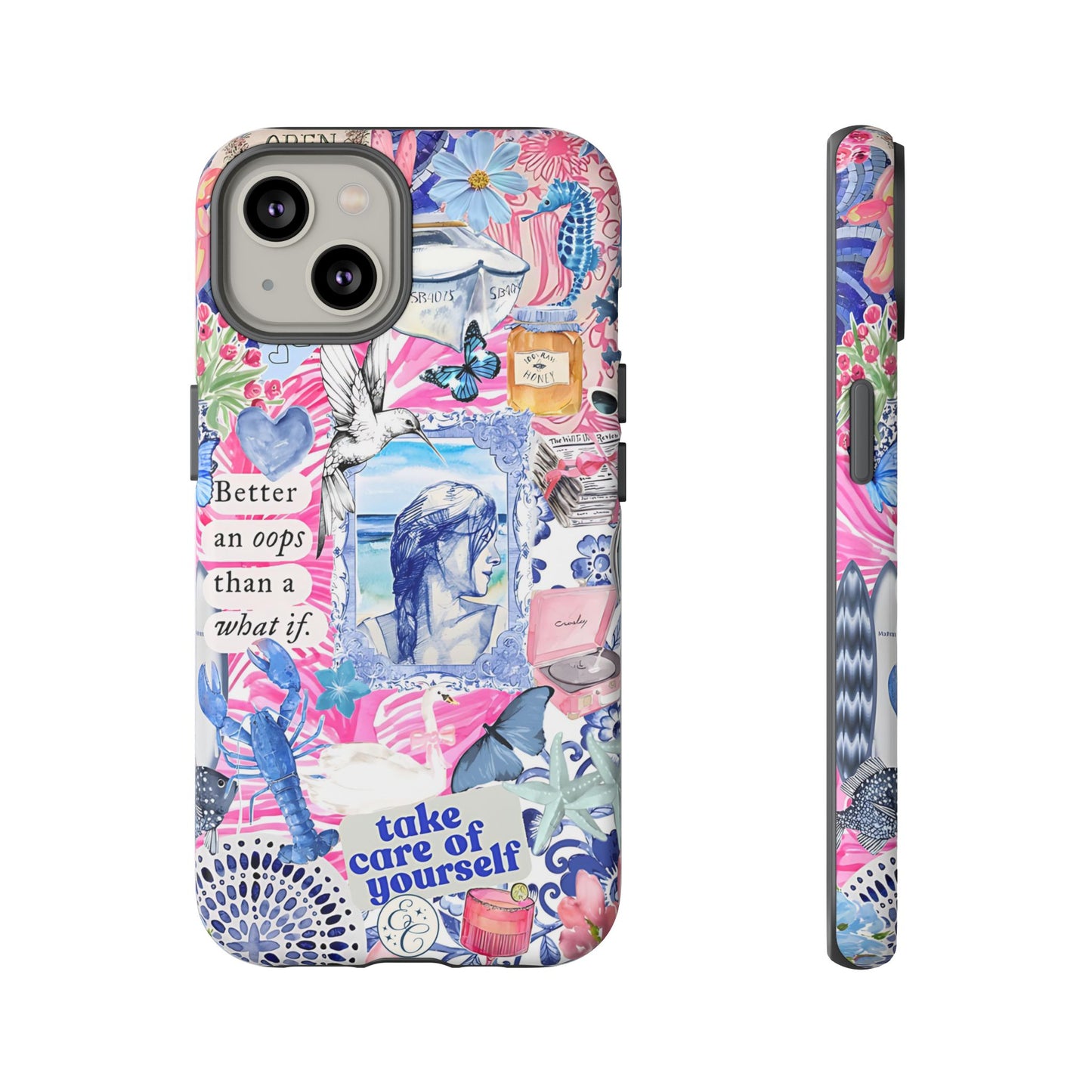 Coquette Summer Time Collage Tough Phone Case