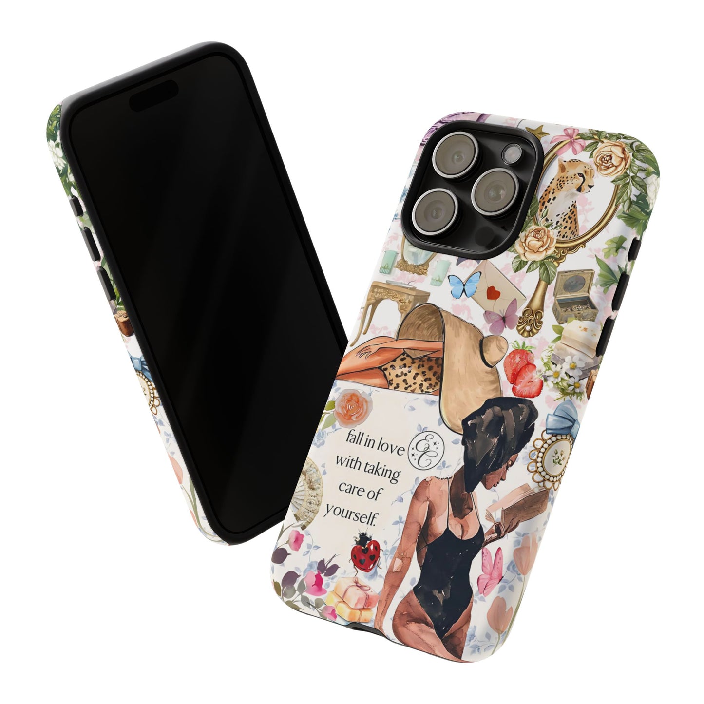 Aesthetic Coquette Collage Tough Phone Case
