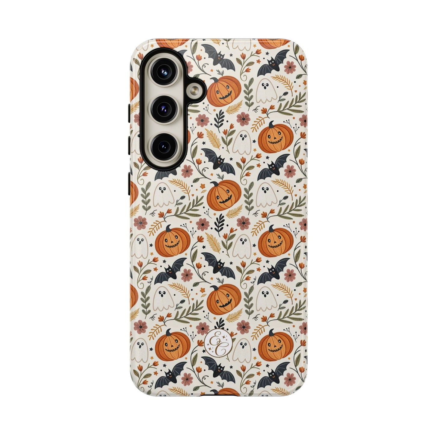 Halloween Pattern Boho Doodle Tough Phone Case