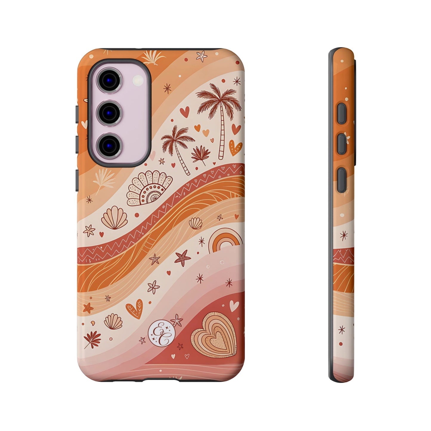 Lesbian Pride Boho Beach Tough Phone Case