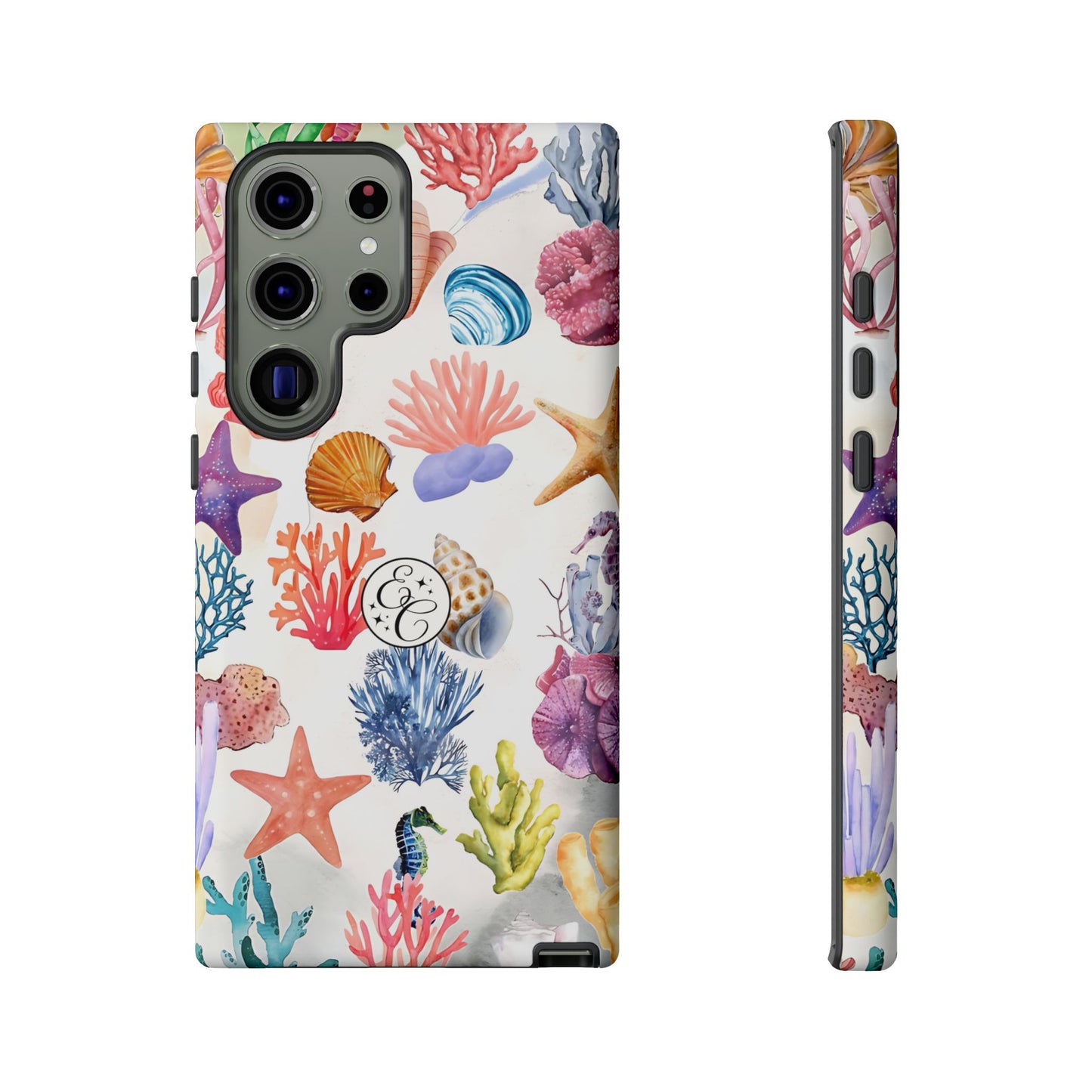 Coral & Sea Shells Tough Phone Case