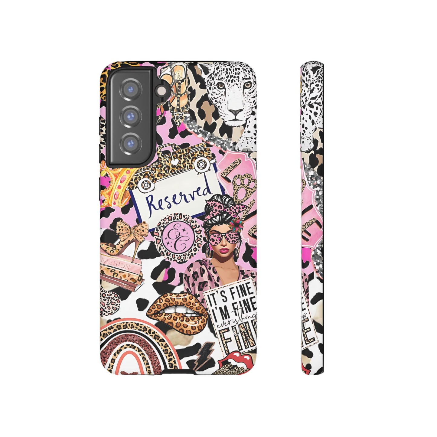 Leopard Wild Glamour Tough Phone Case