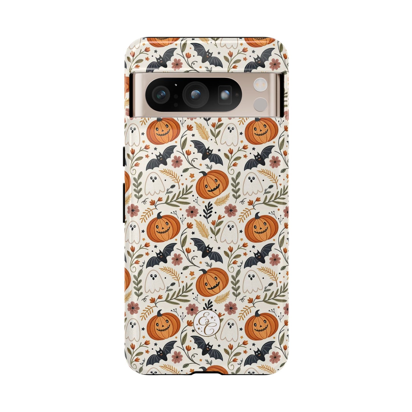Halloween Pattern Boho Doodle Tough Phone Case