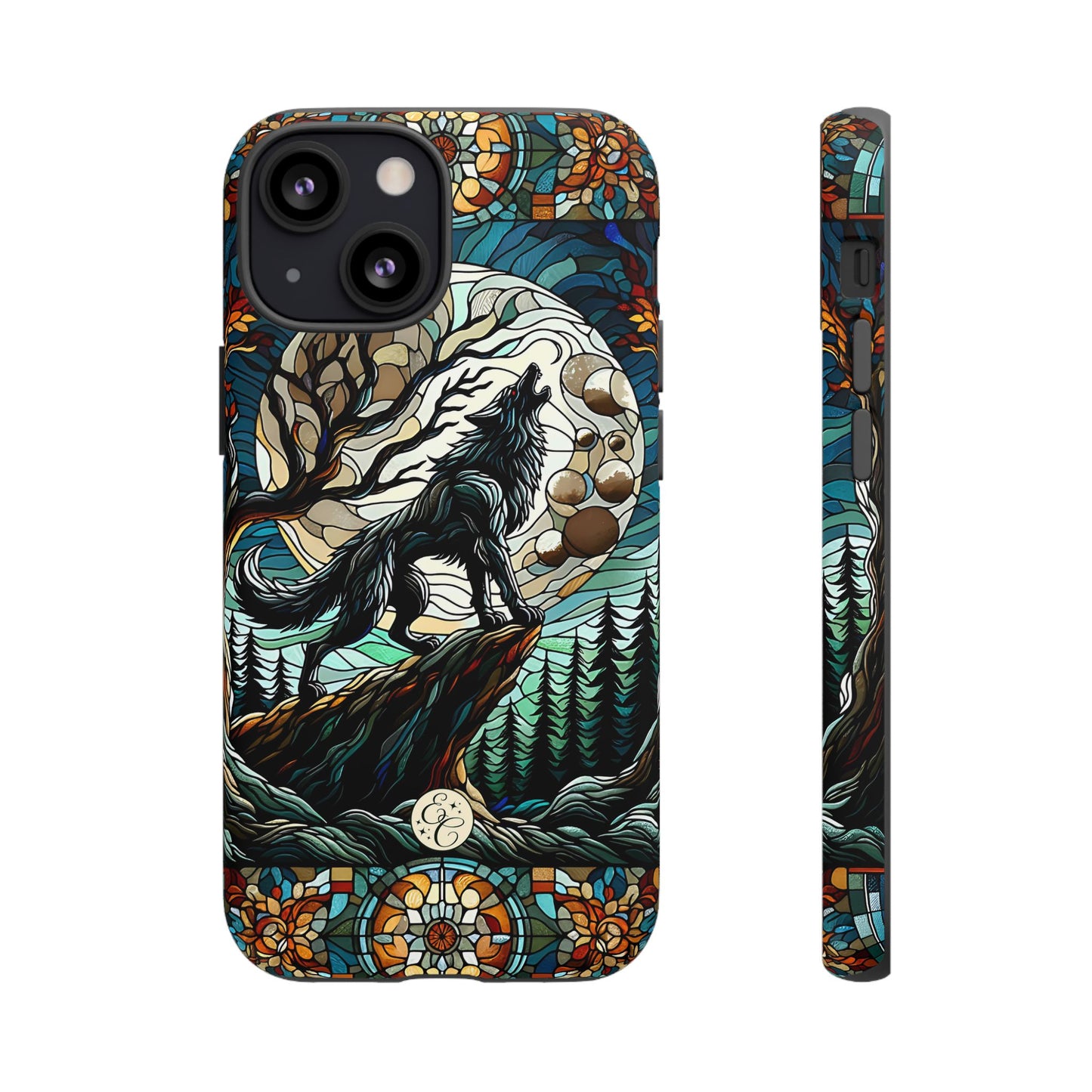 Howling Wolf Tough Phone Case