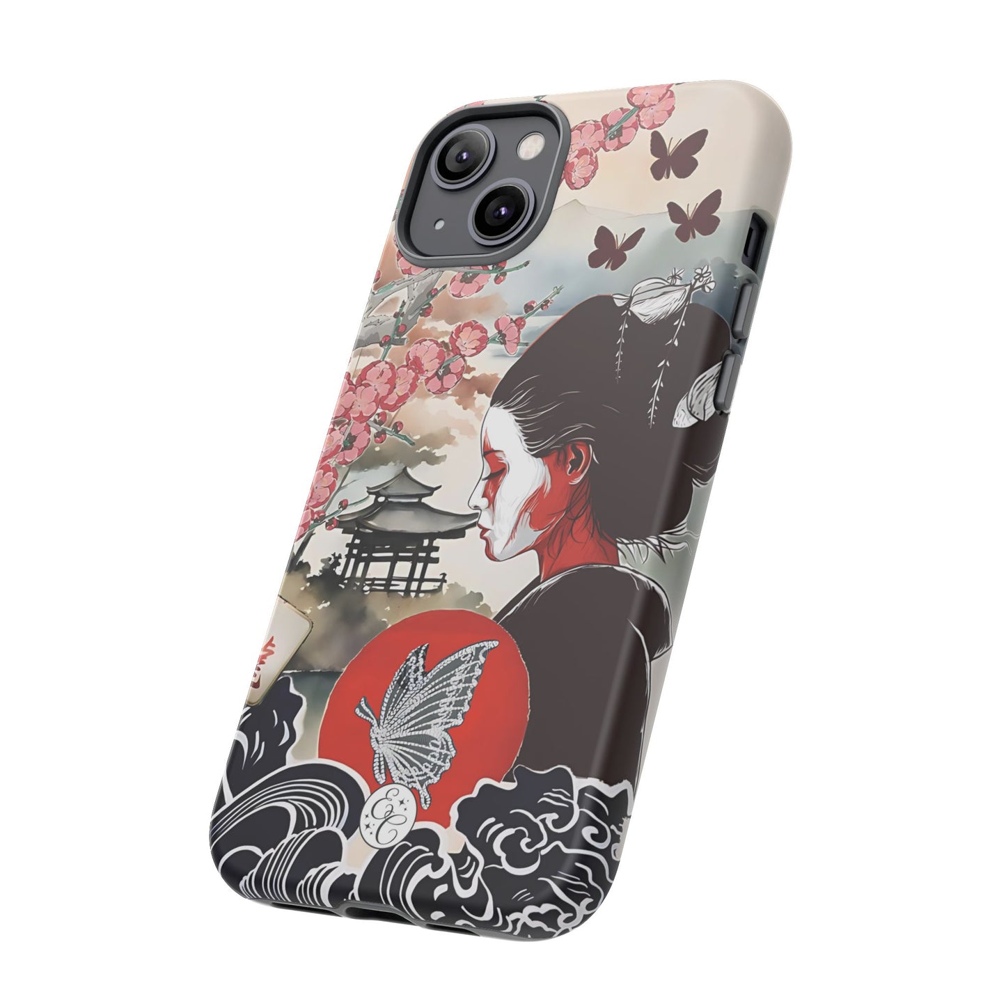 Japanese Geisha Tough Phone Case