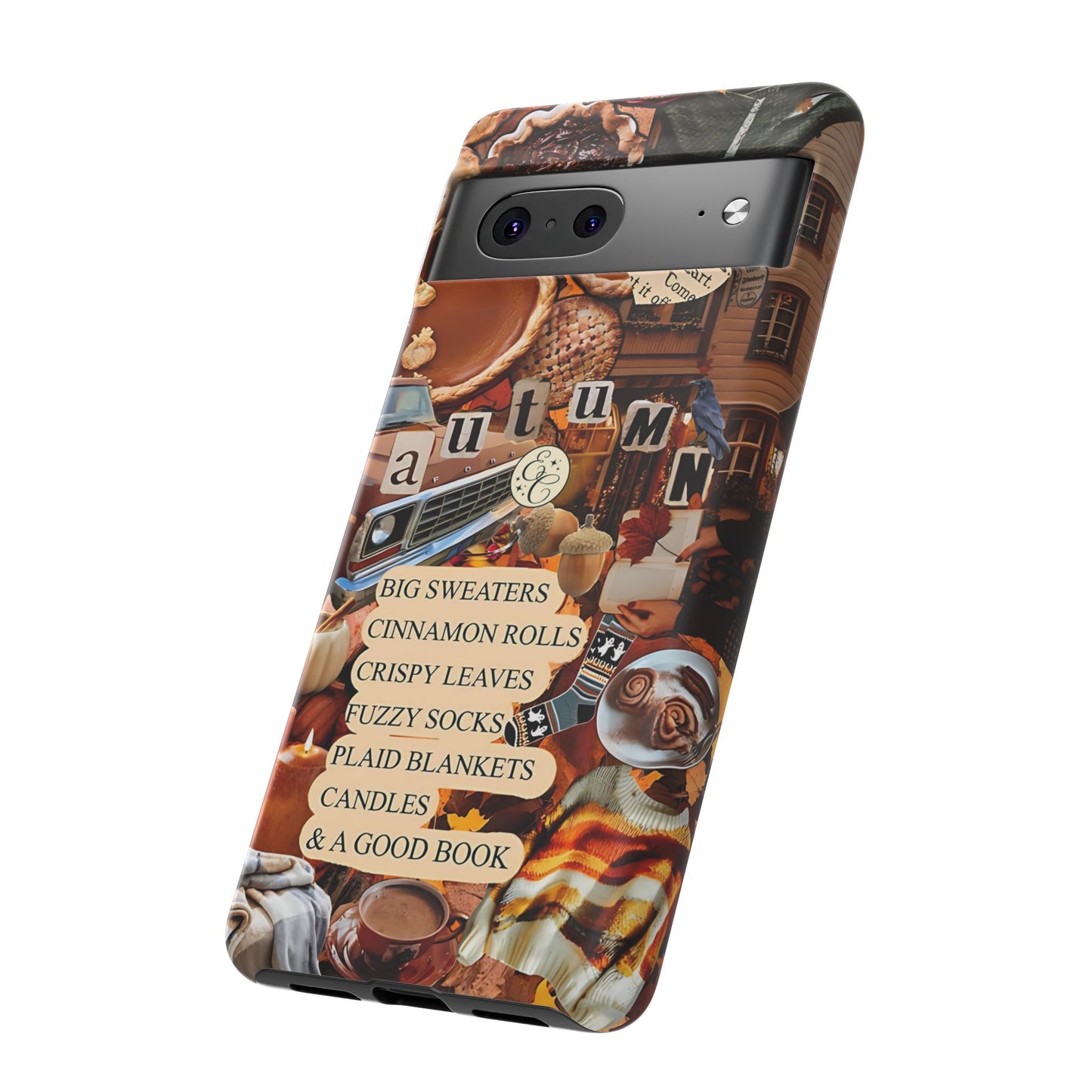 Autumn Aesthetic Collage Tough Phone Case