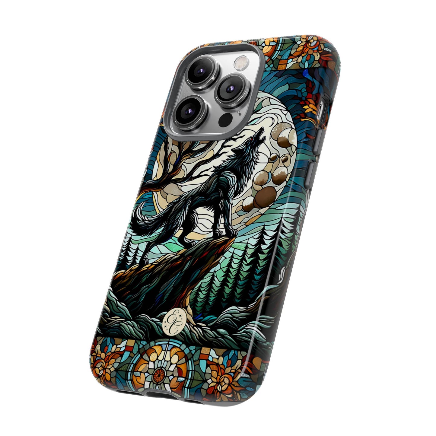 Howling Wolf Tough Phone Case