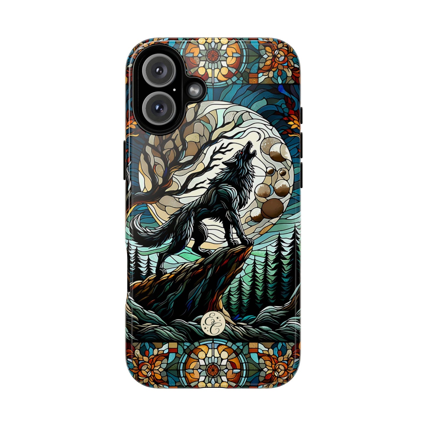 Howling Wolf Tough Phone Case