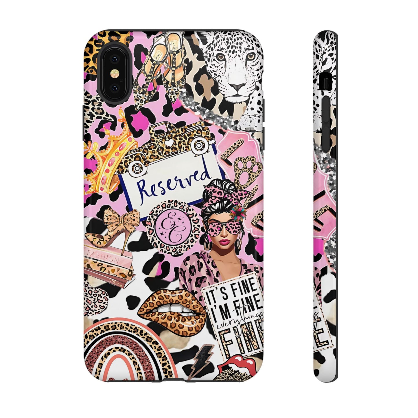 Leopard Wild Glamour Tough Phone Case