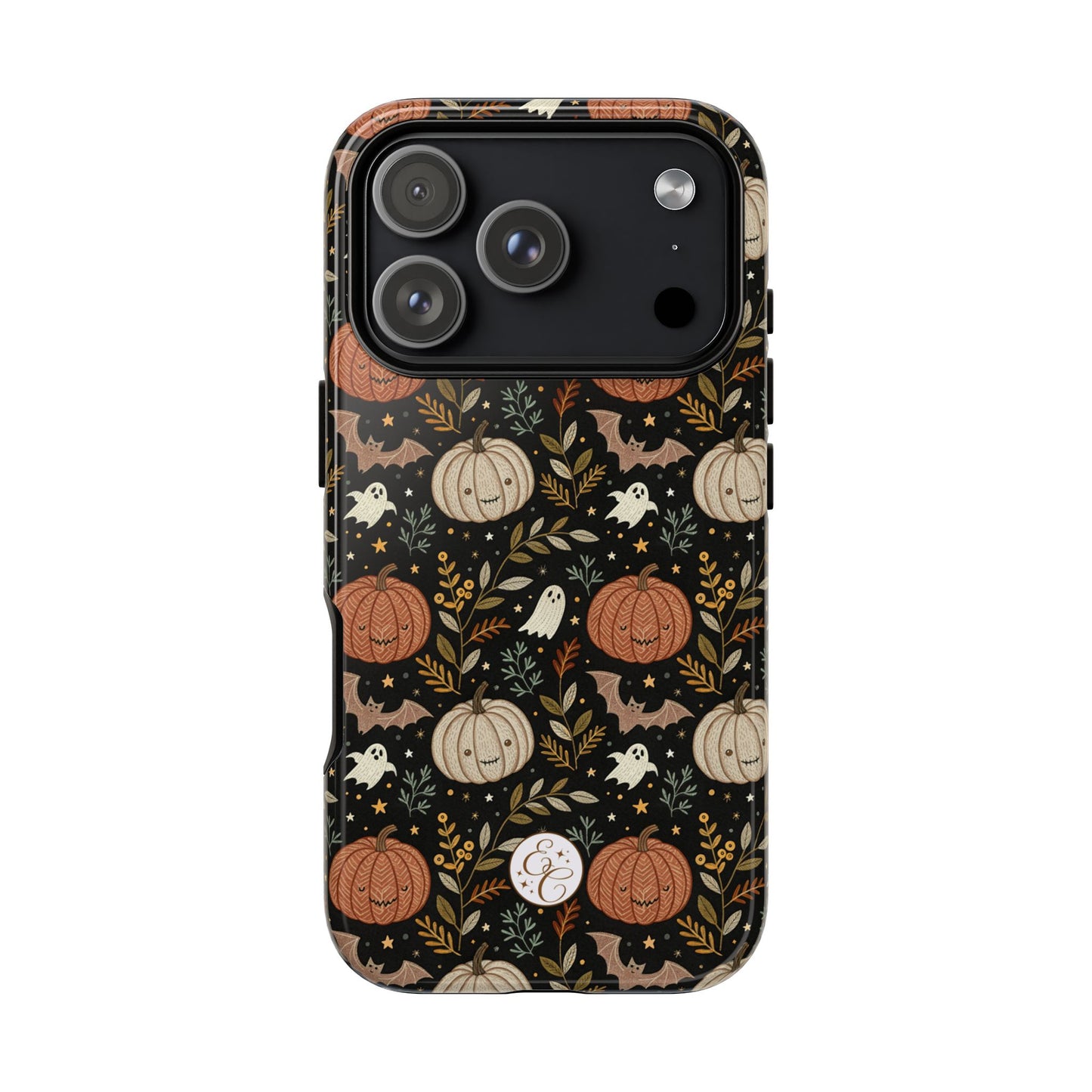 Spooky Halloween Boho Pattern Tough Phone Case