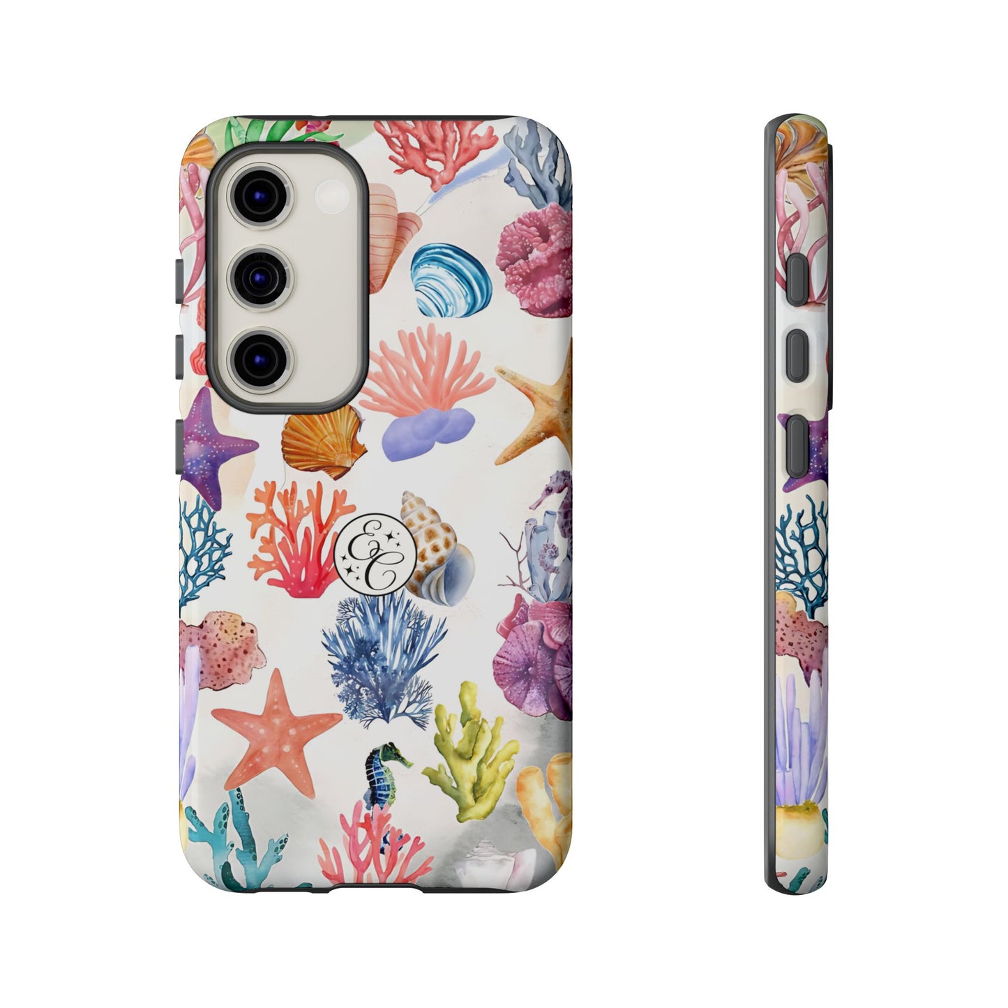 Coral & Sea Shells Tough Phone Case