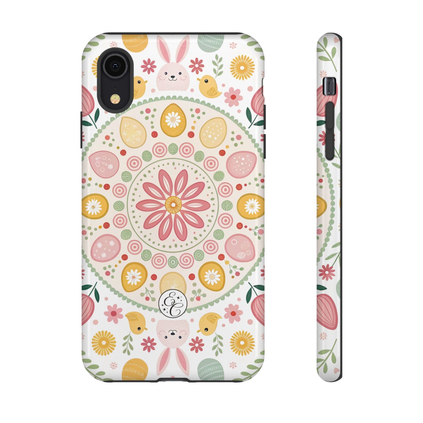 Colorful Easter Mandala Tough Phone Case