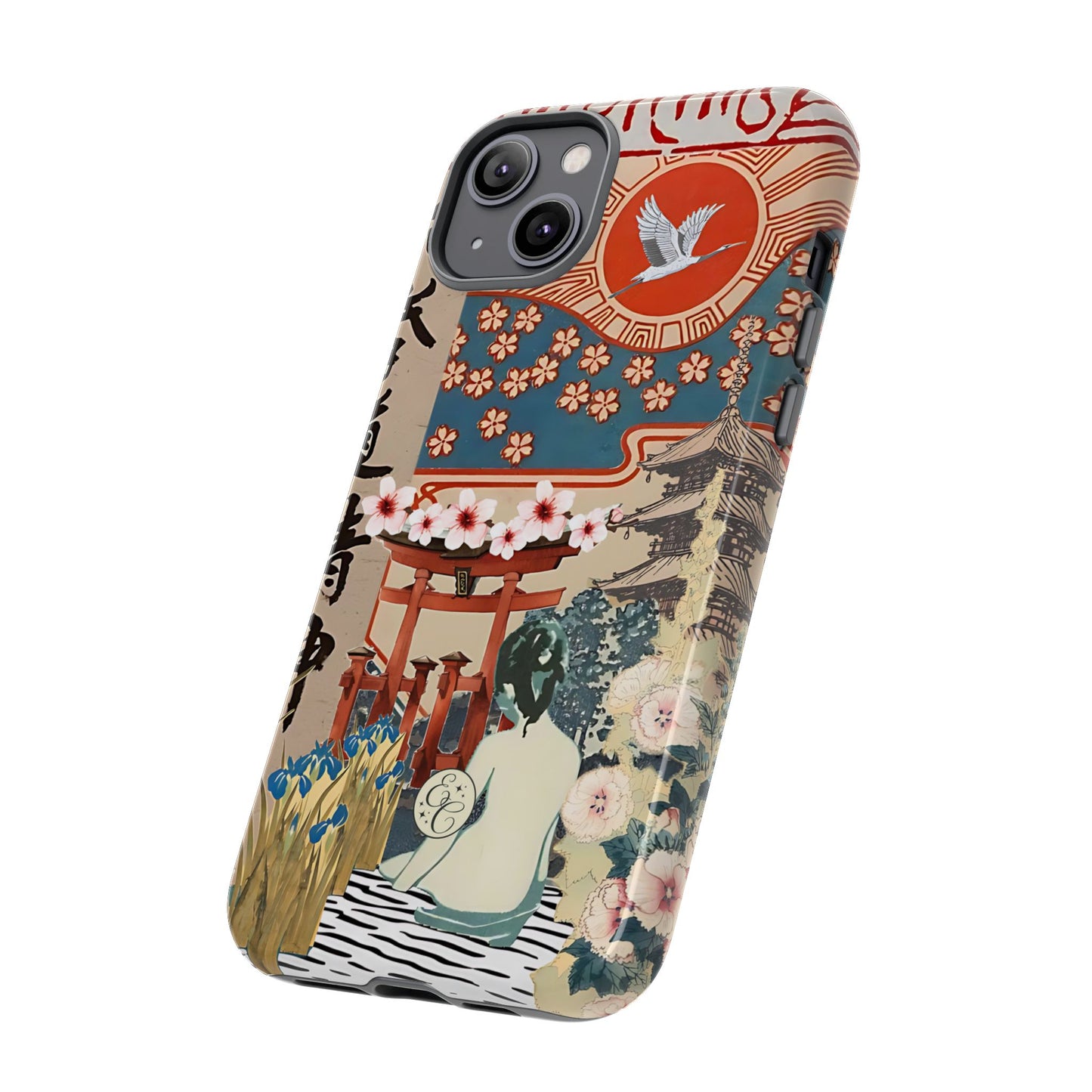 Japanese Style Art Tough Phone Case