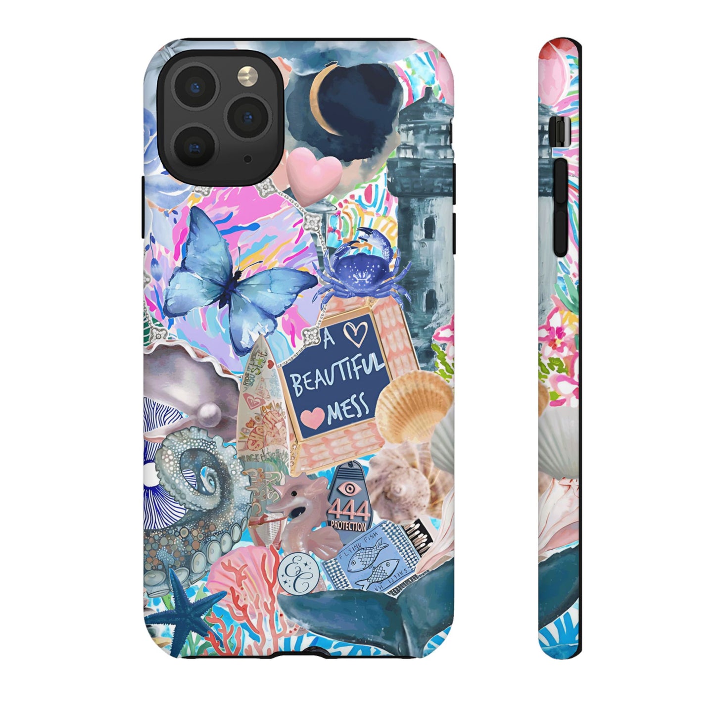 Beautiful Mess Collage Tough Phone Case