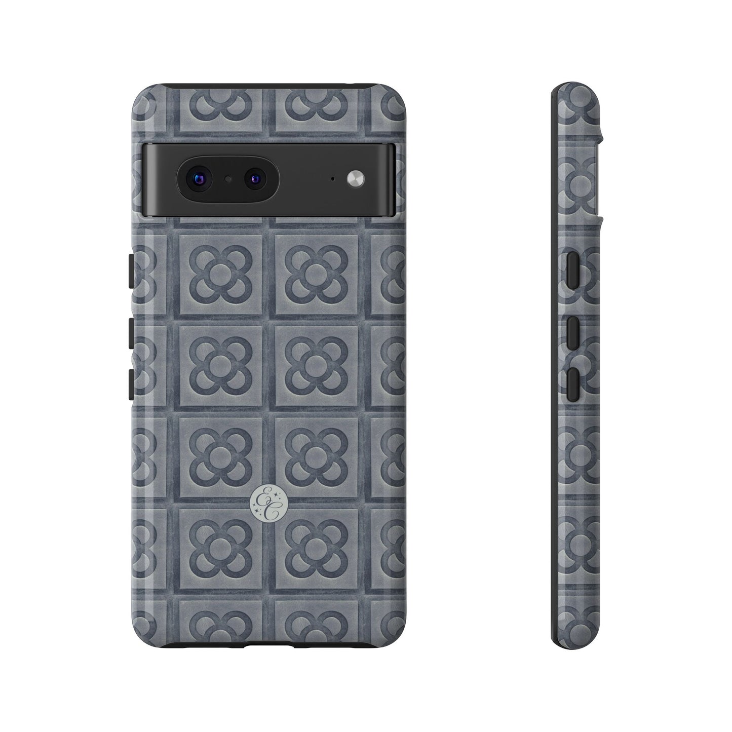 Barcelona Panot Floral Pattern Tough Phone Case
