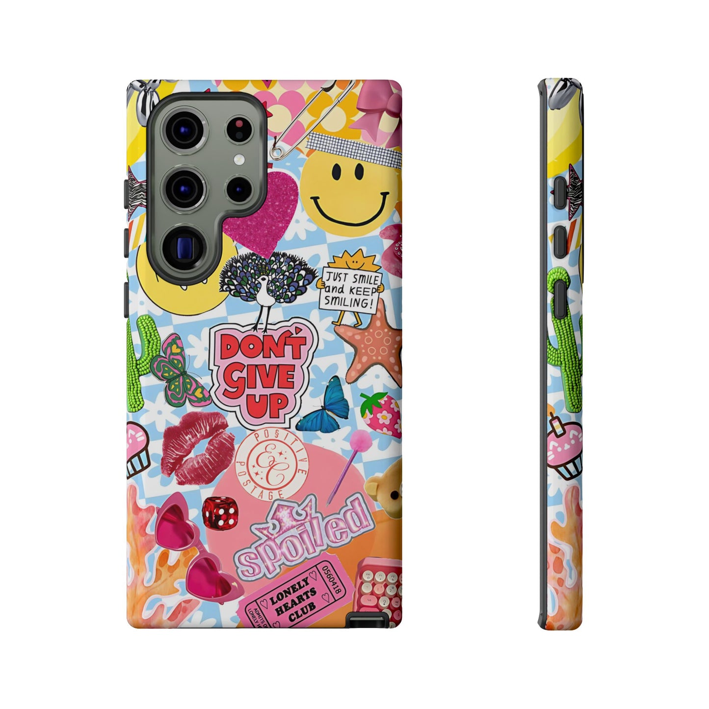 Pop Art Collage Tough Phone Case