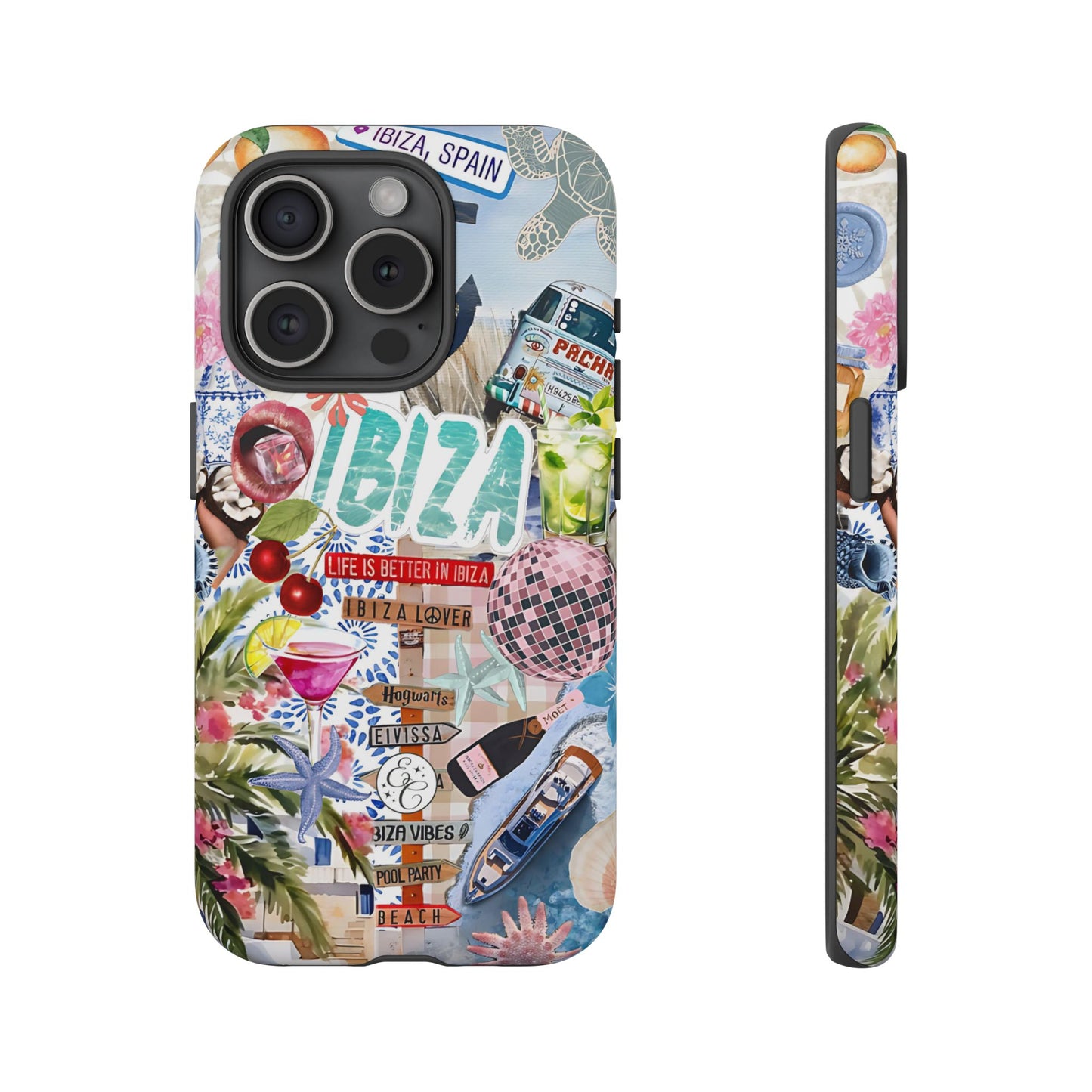 Ibiza Summer Vibes Collage Tough Phone Case