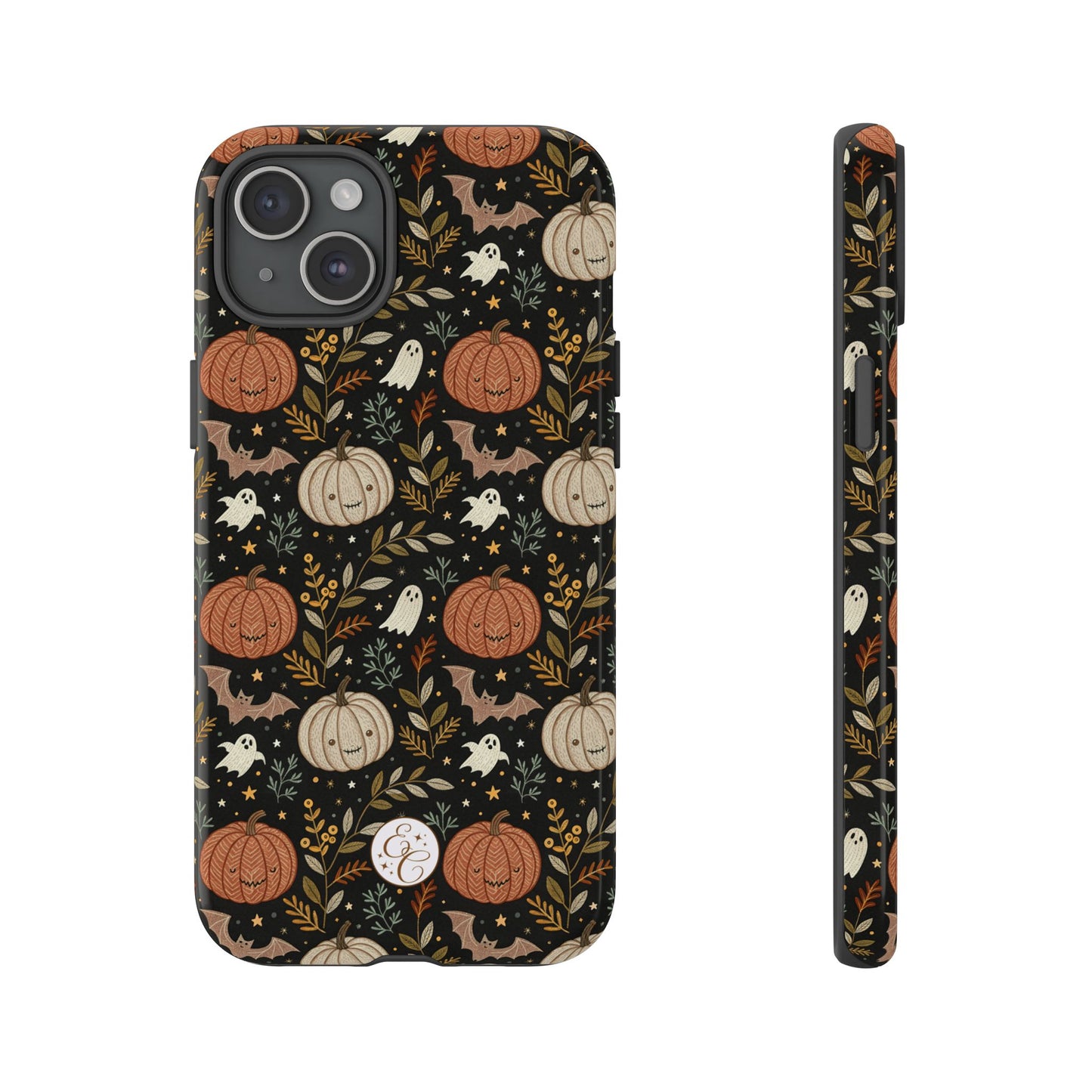 Spooky Halloween Boho Pattern Tough Phone Case