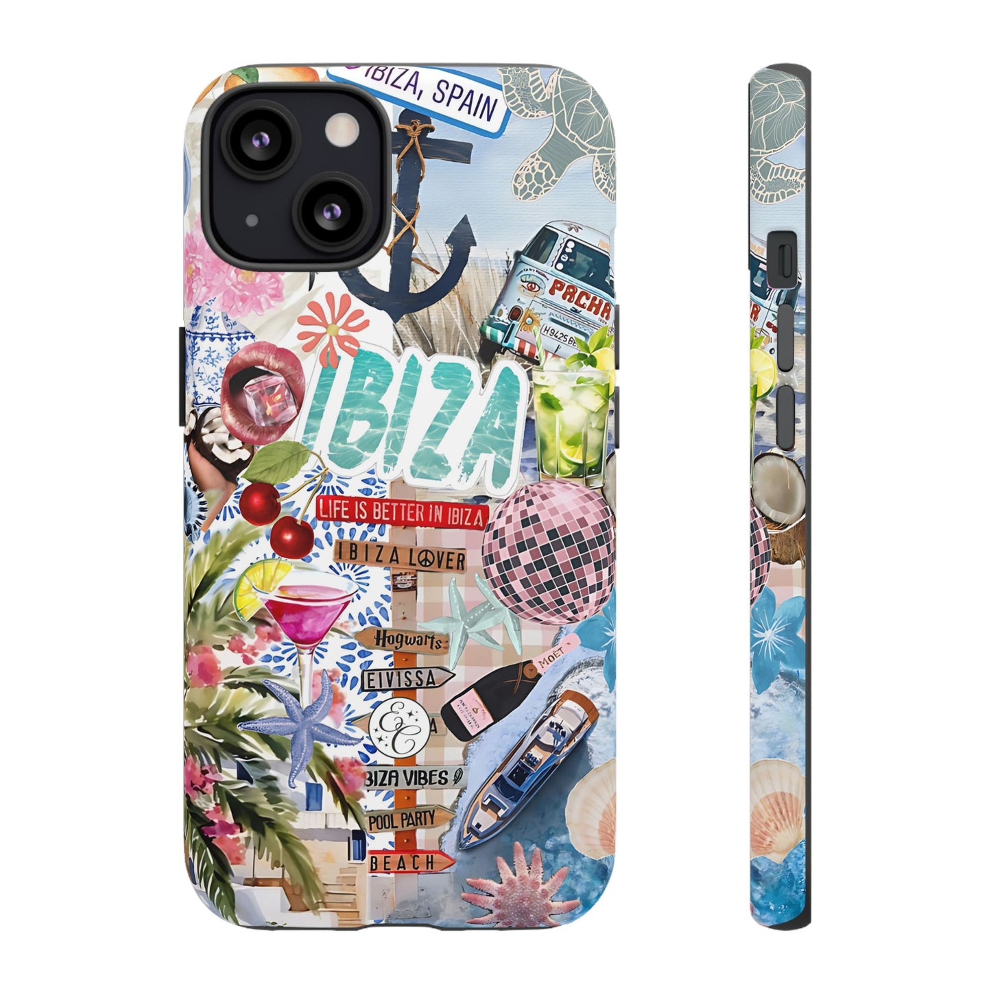 Ibiza Summer Vibes Collage Tough Phone Case