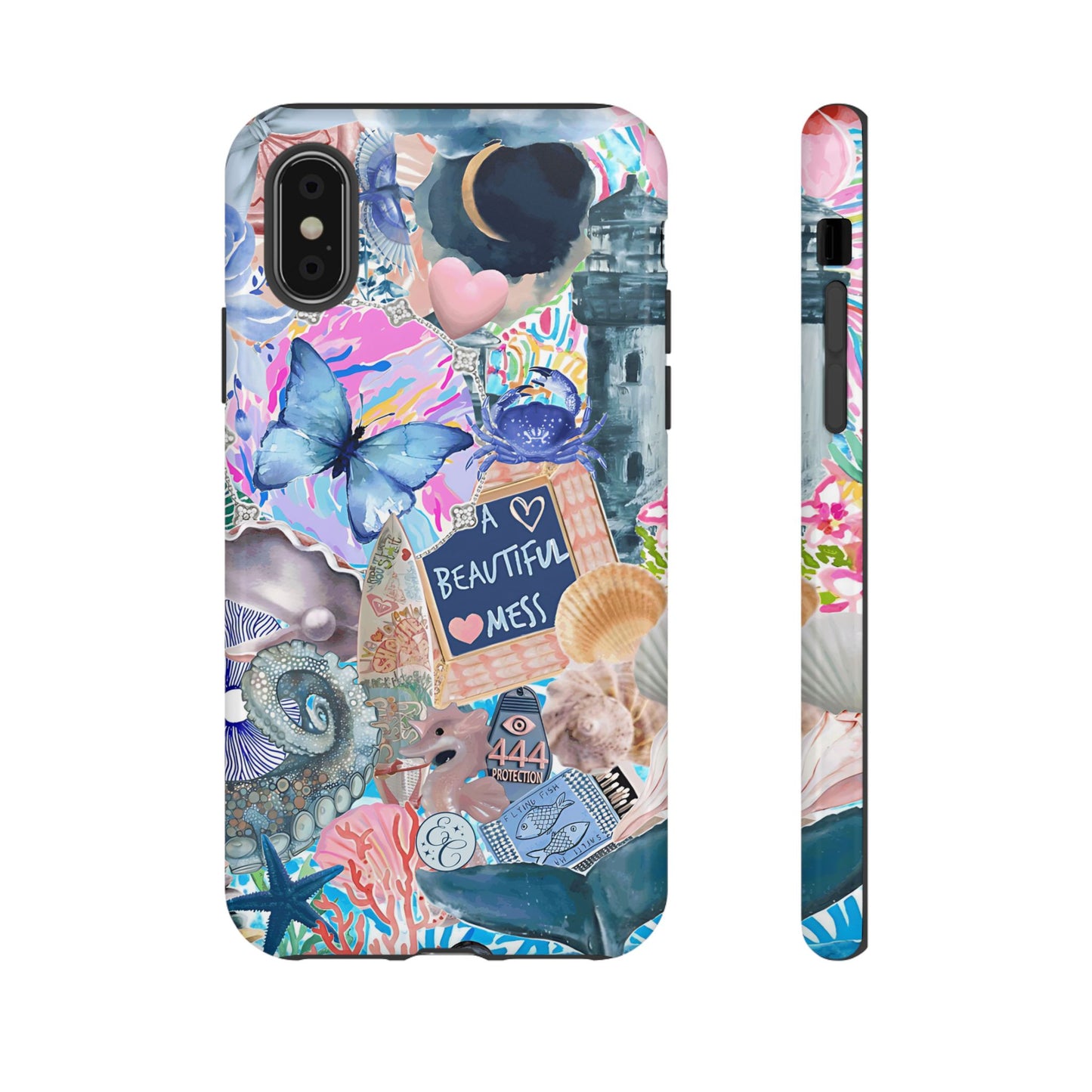 Beautiful Mess Collage Tough Phone Case