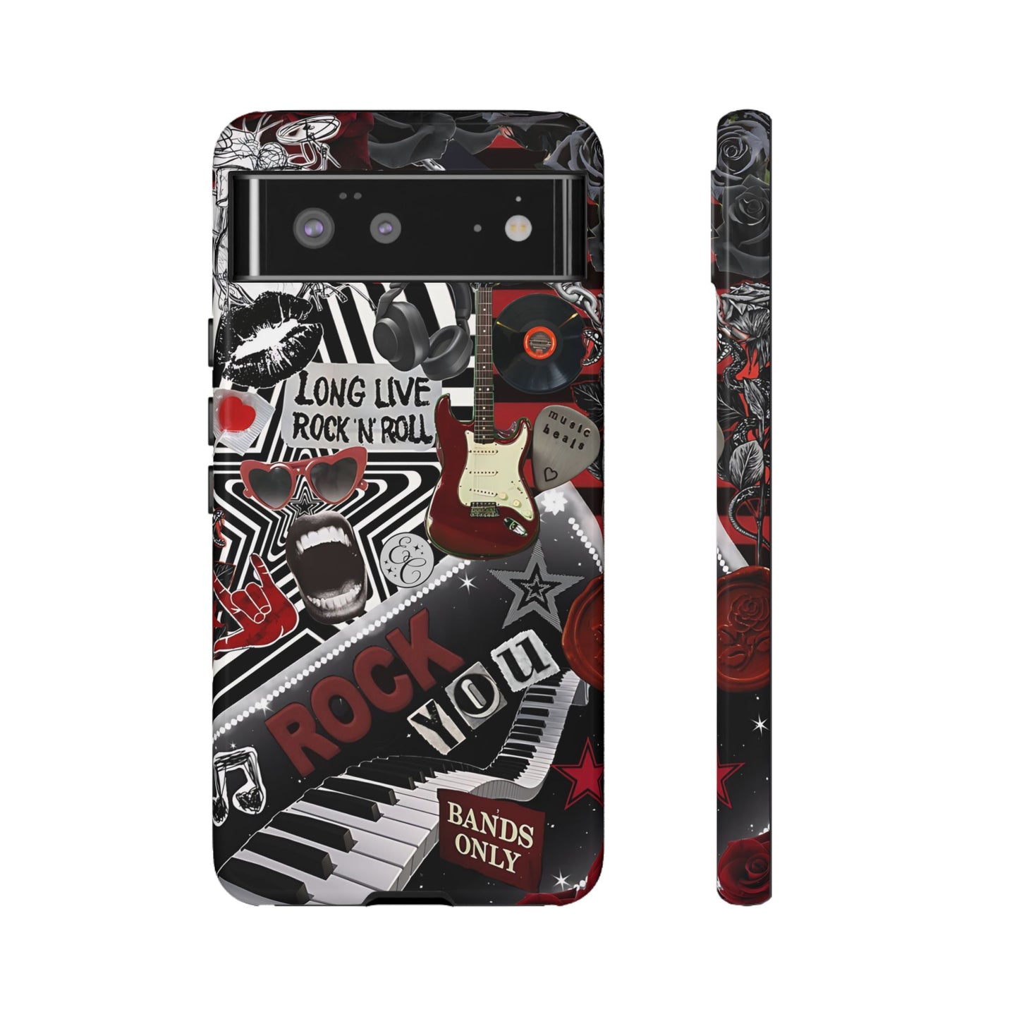 Rock and Roll Collage Tough Phone Case