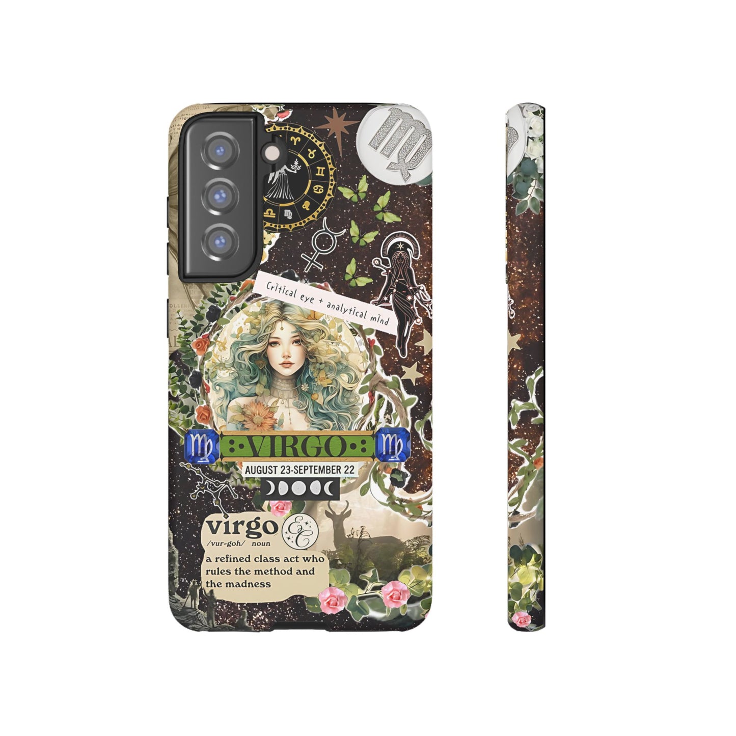 Virgo Zodiac Star Sign Tough Phone Case