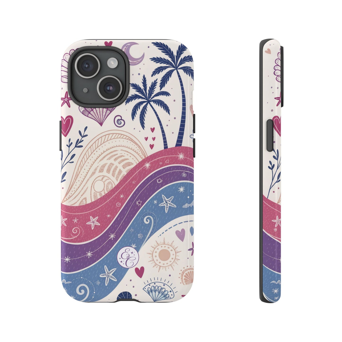 Bisexual Pride Boho Beach Tough Phone Case