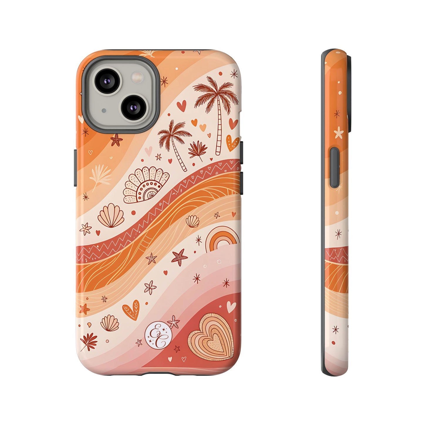 Lesbian Pride Boho Beach Tough Phone Case