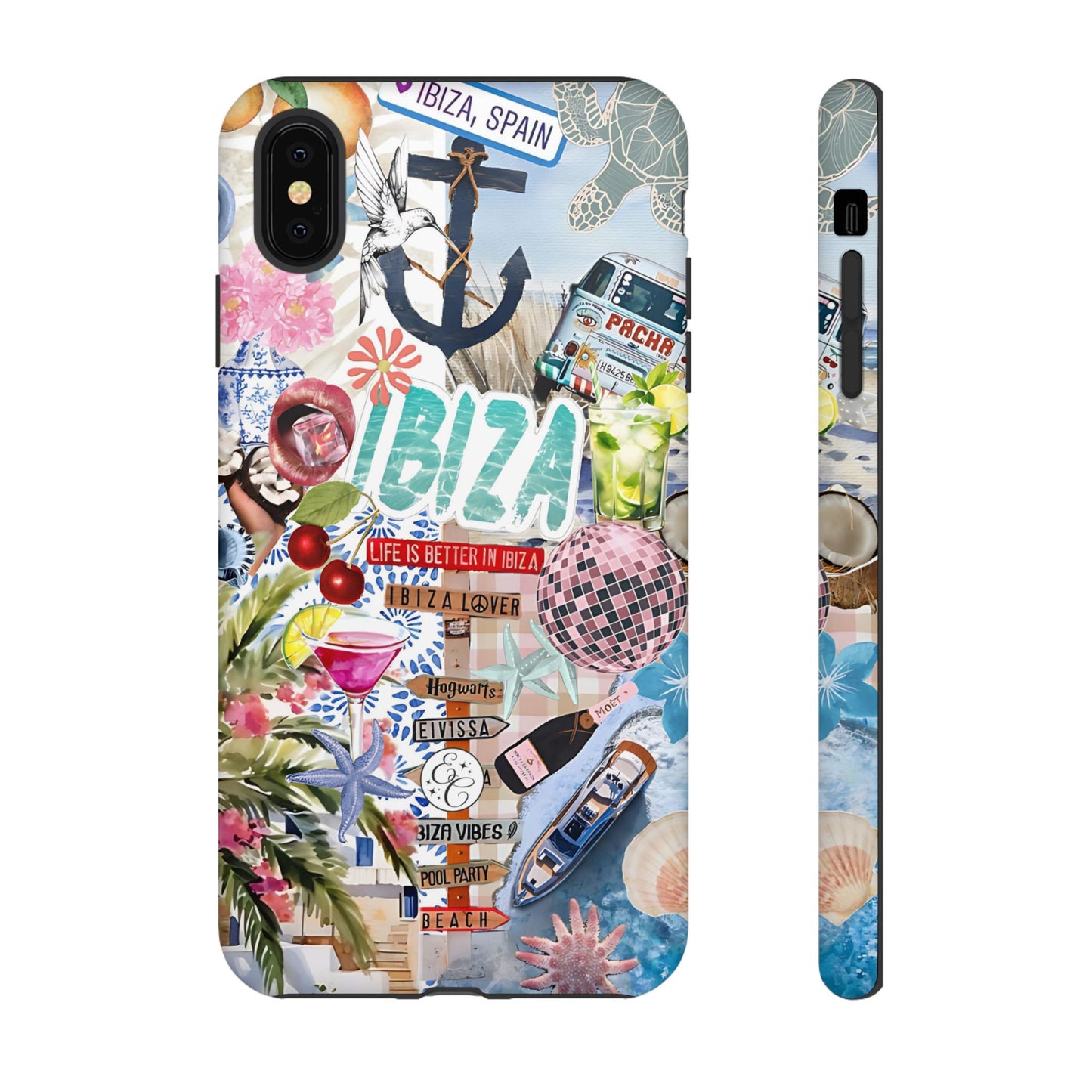 Ibiza Summer Vibes Collage Tough Phone Case