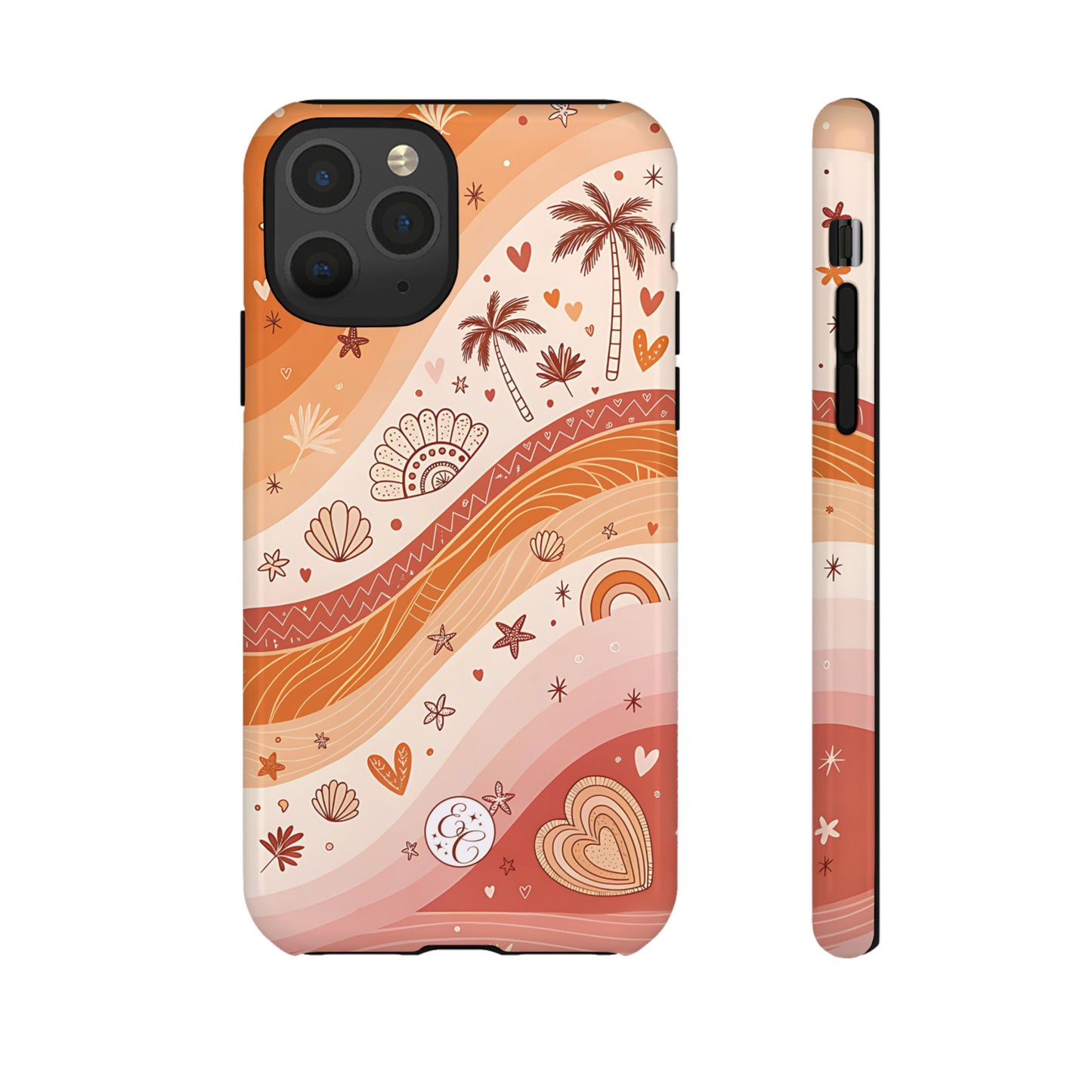 Lesbian Pride Boho Beach Tough Phone Case